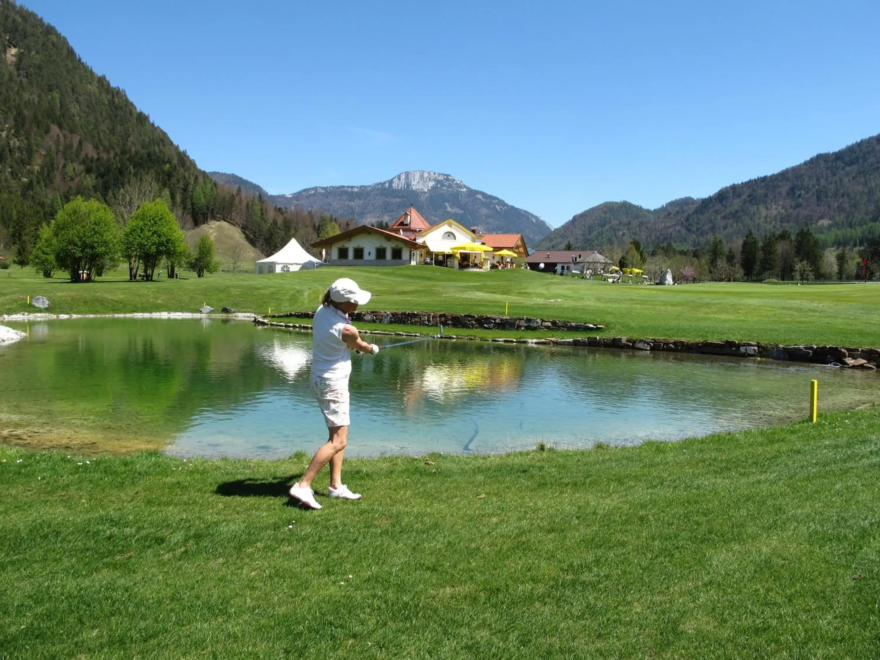 Golfcourse in Vitalhotel Berghof