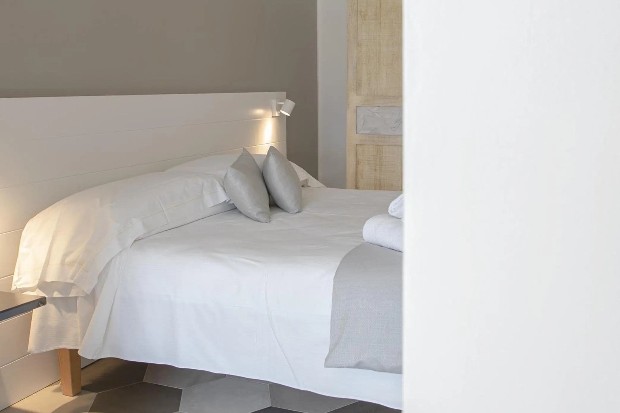 Bed in Hotel Villa Ambra