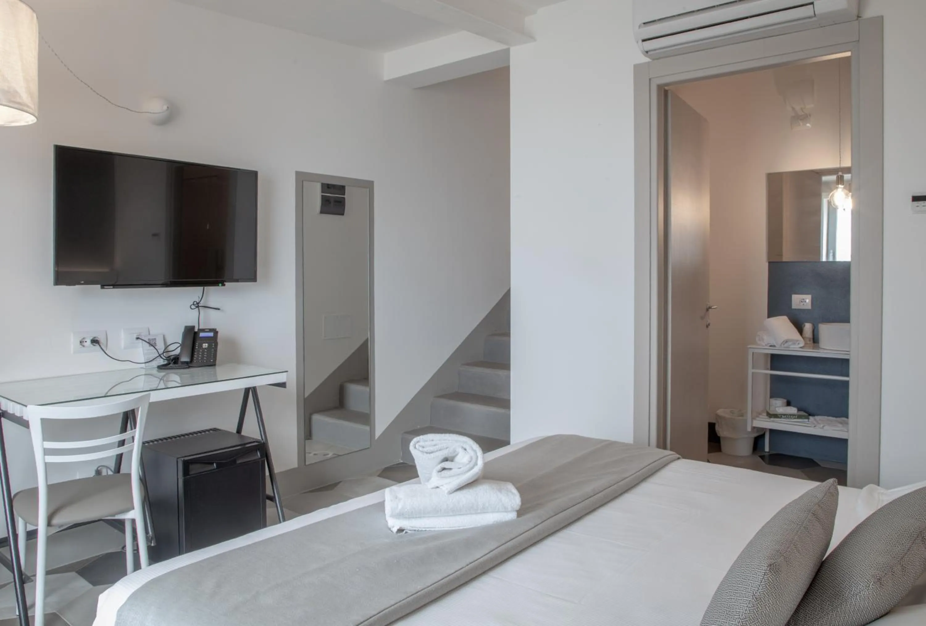 Bed in Hotel Villa Ambra