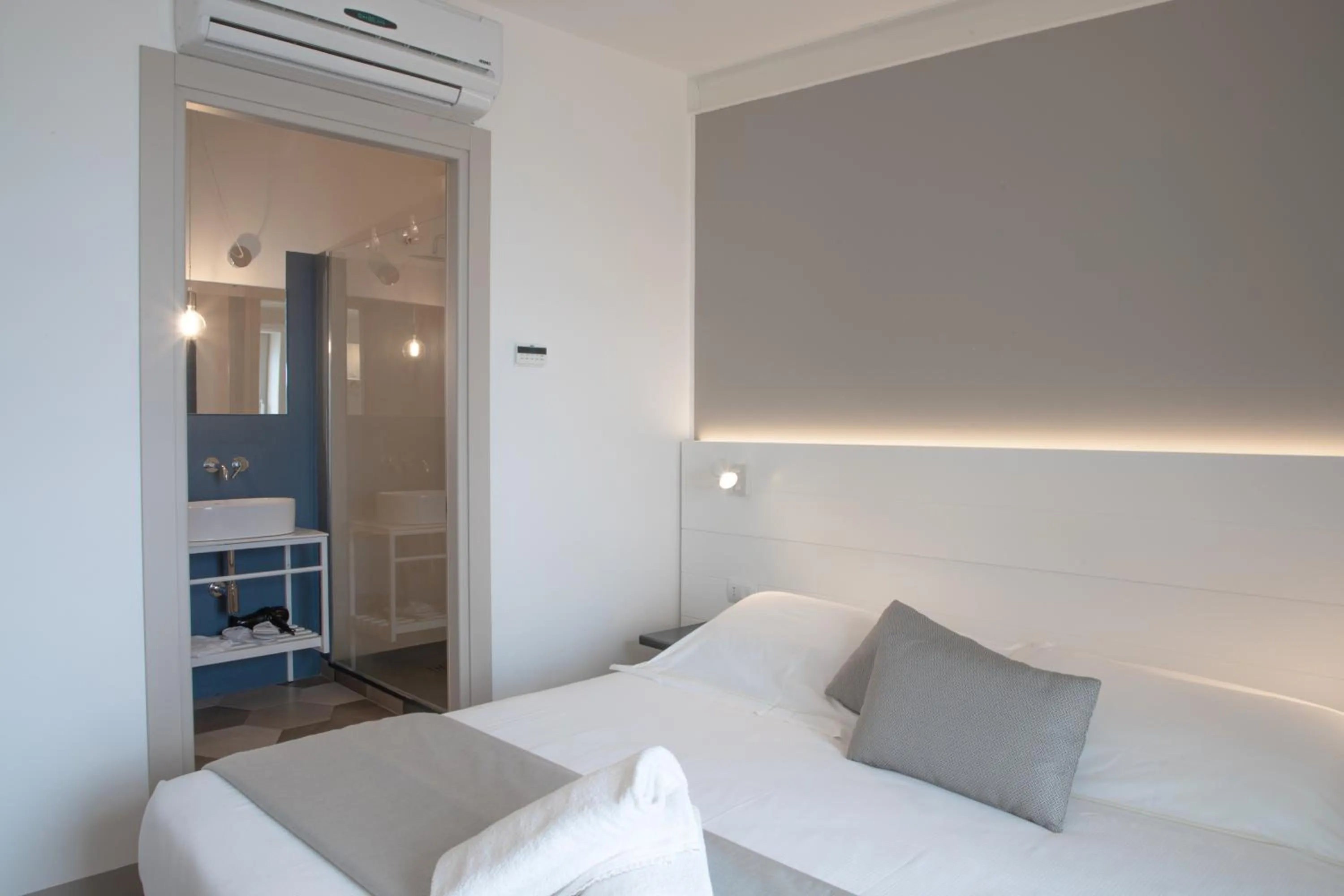 Bed in Hotel Villa Ambra