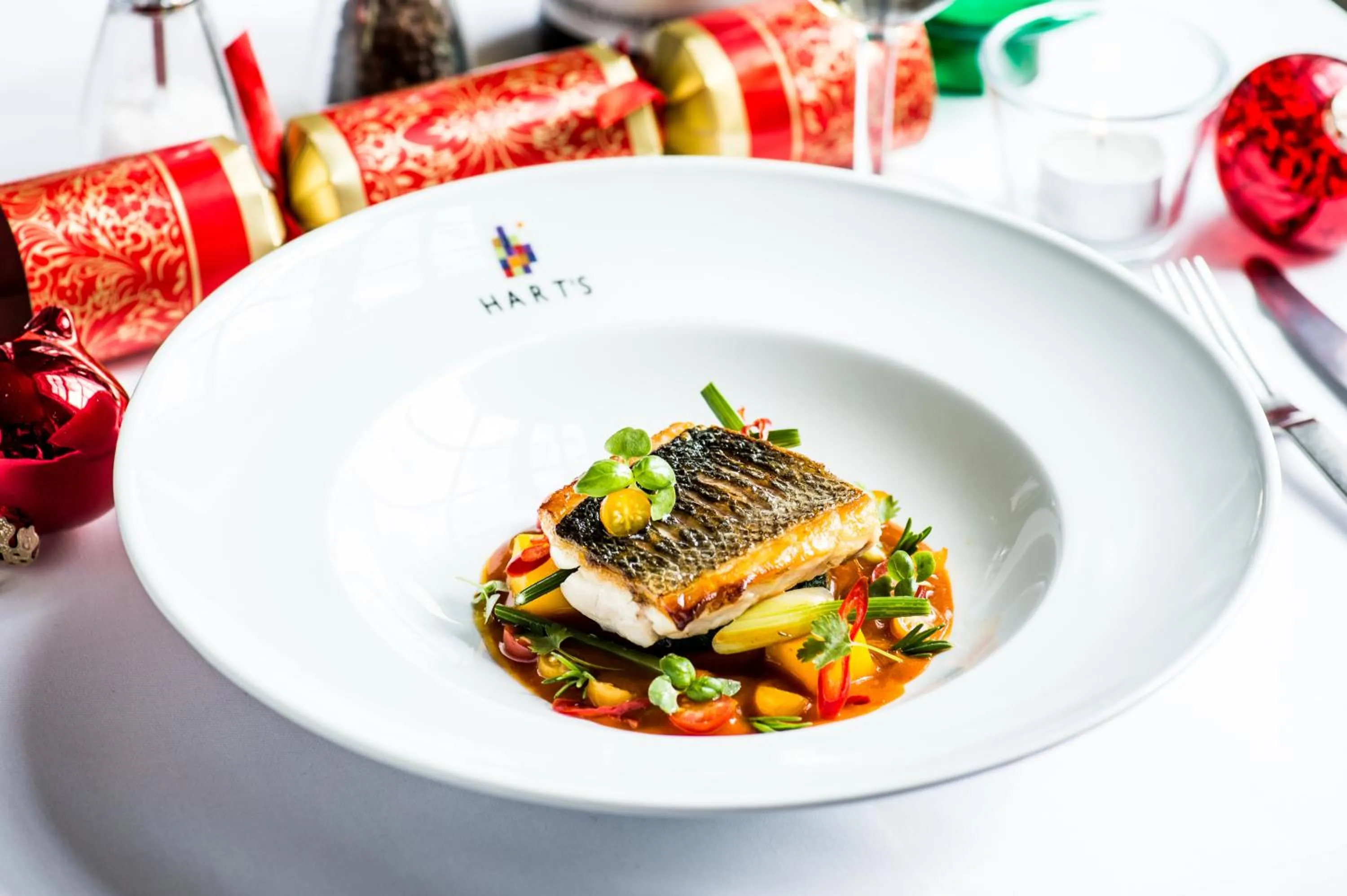 Food and drinks in Hart's Hotel