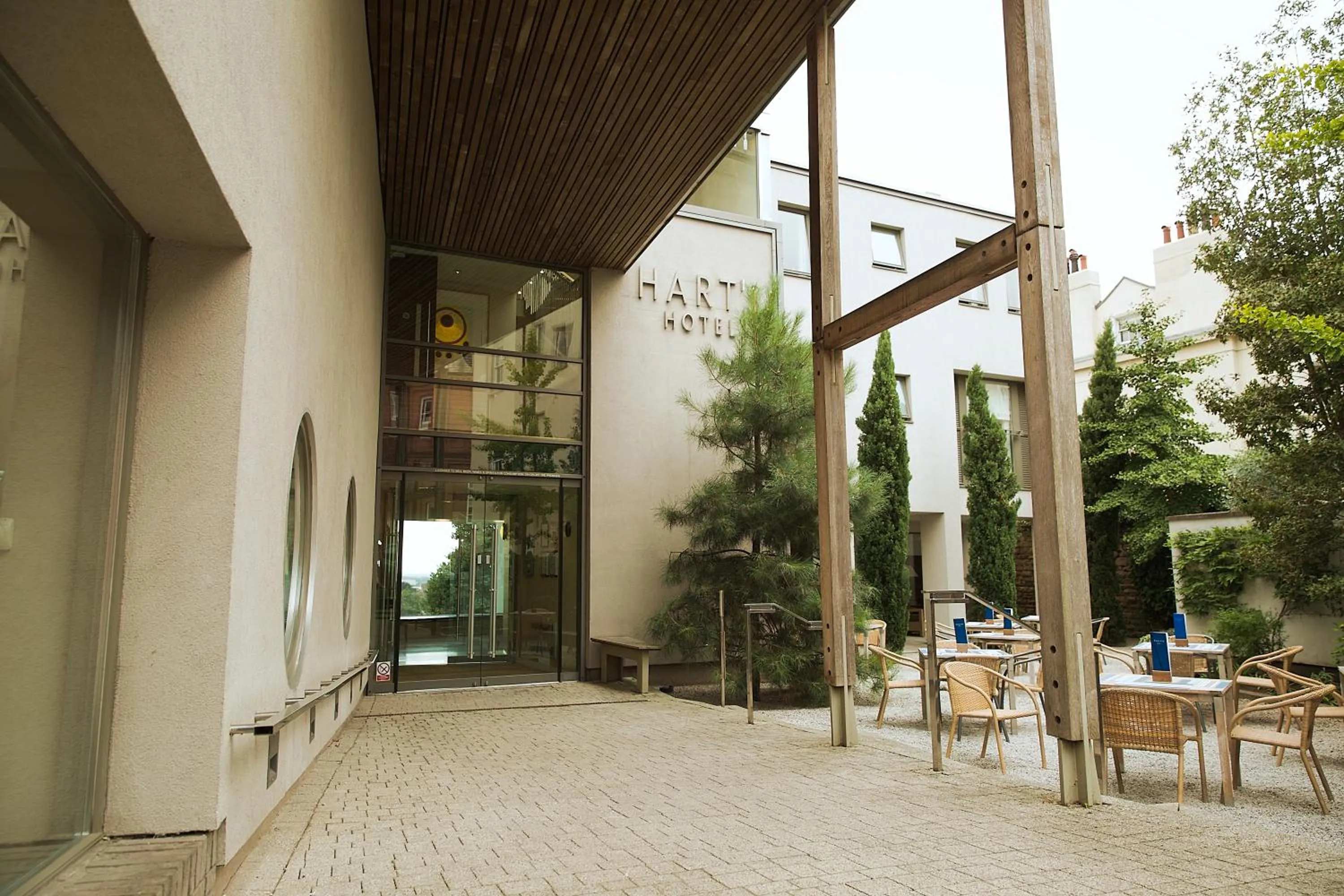 Property building in Hart's Hotel