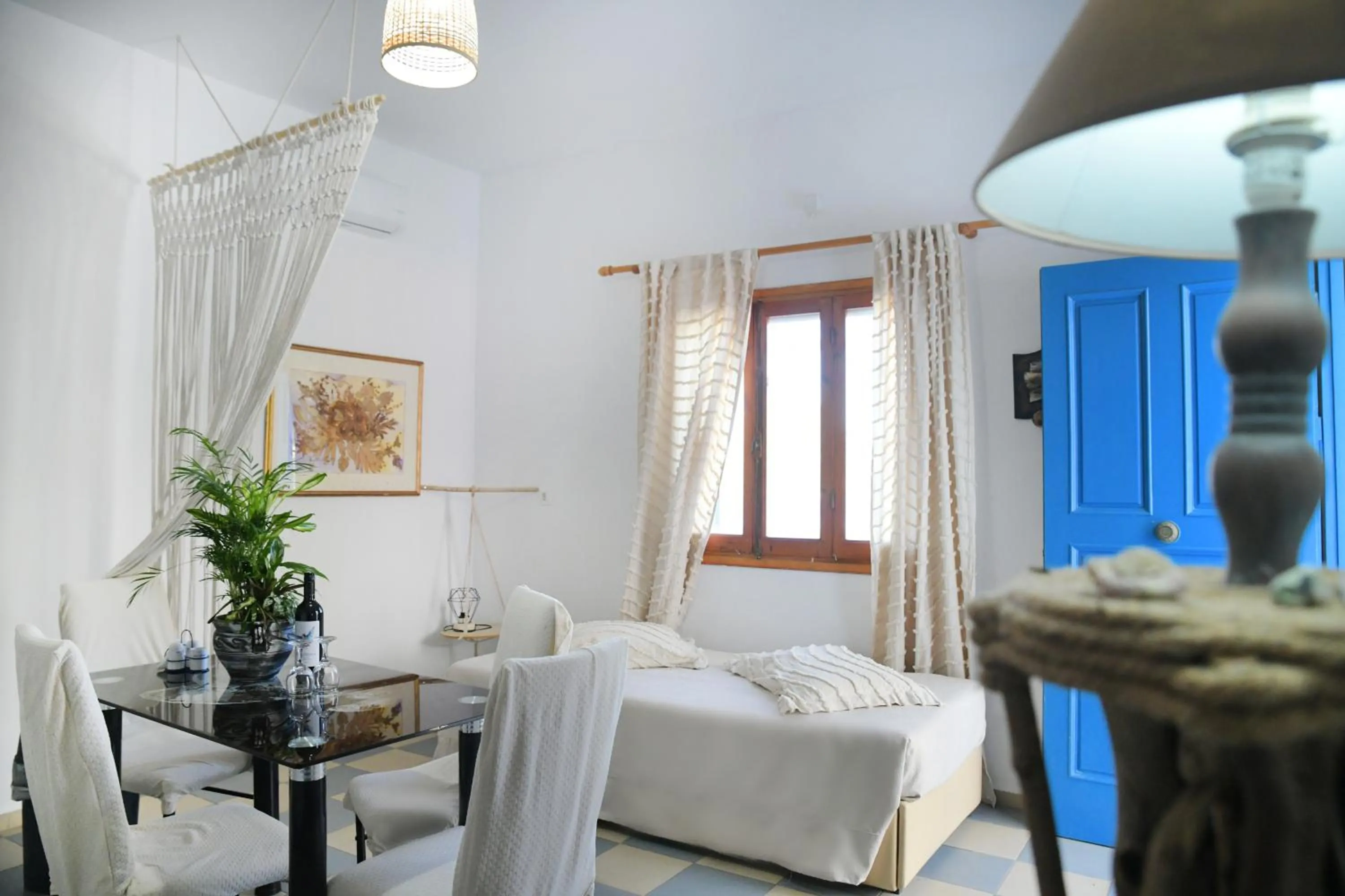 Bed in Panorama Studios & Apartments