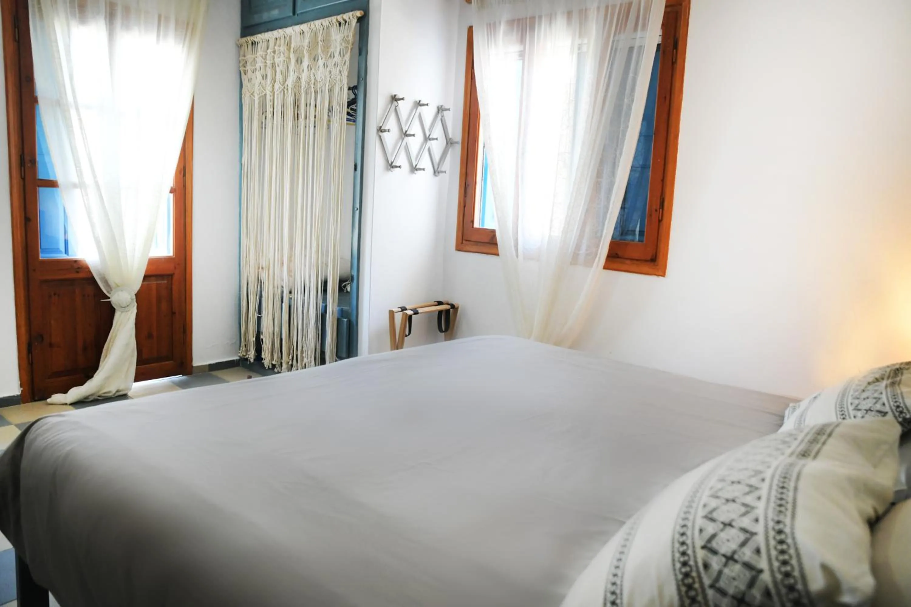 Bed in Panorama Studios & Apartments