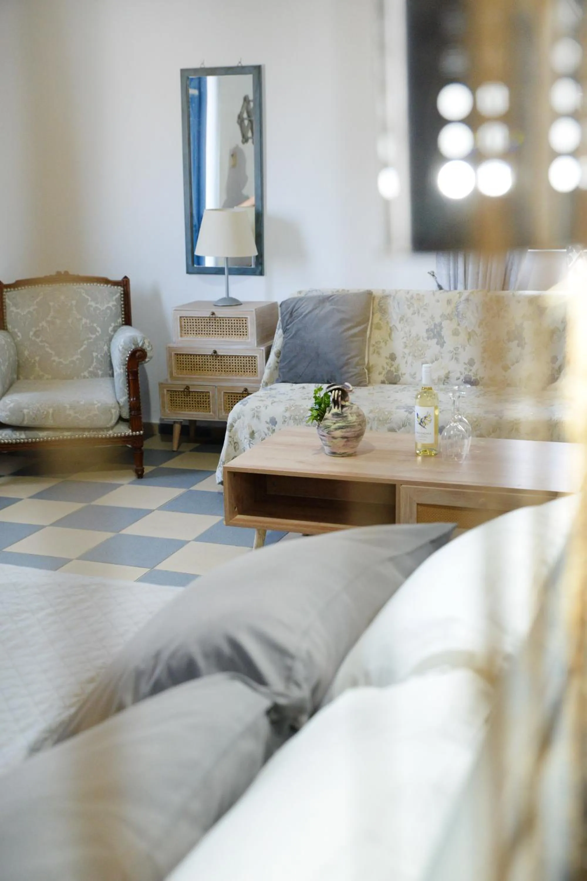 Bed in Panorama Studios & Apartments