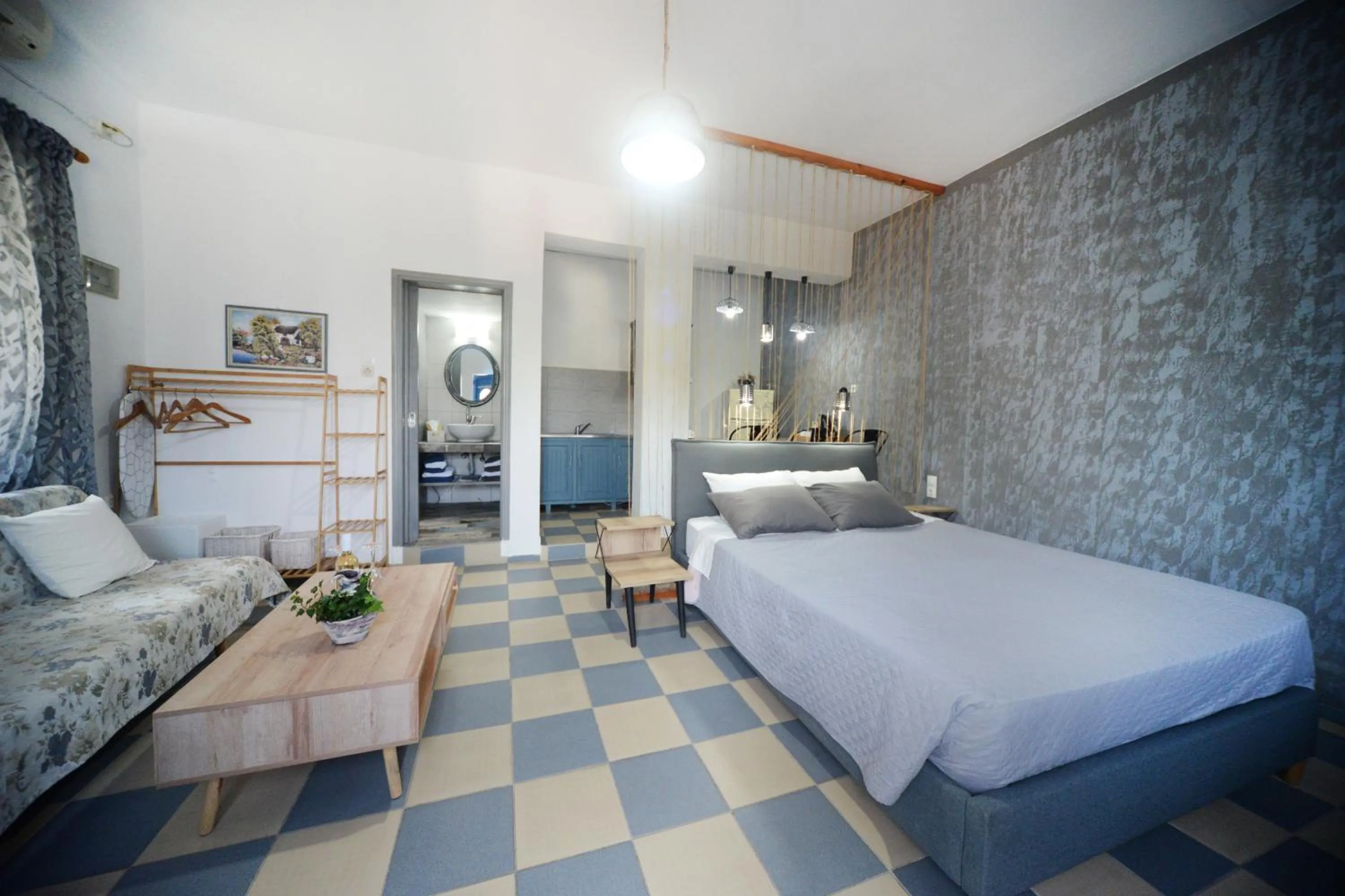 Bed in Panorama Studios & Apartments