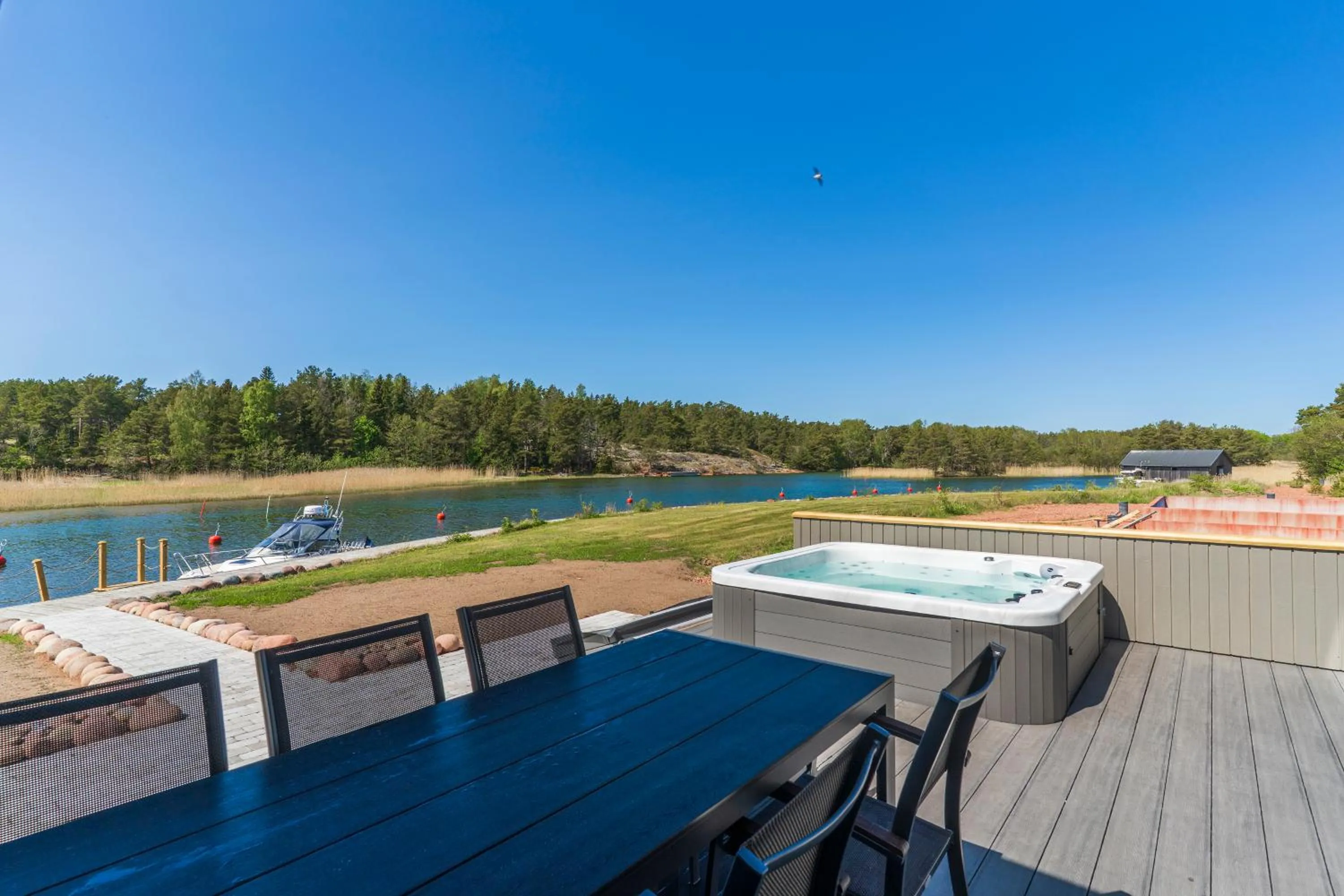 Open Air Bath in Käringsund Resort