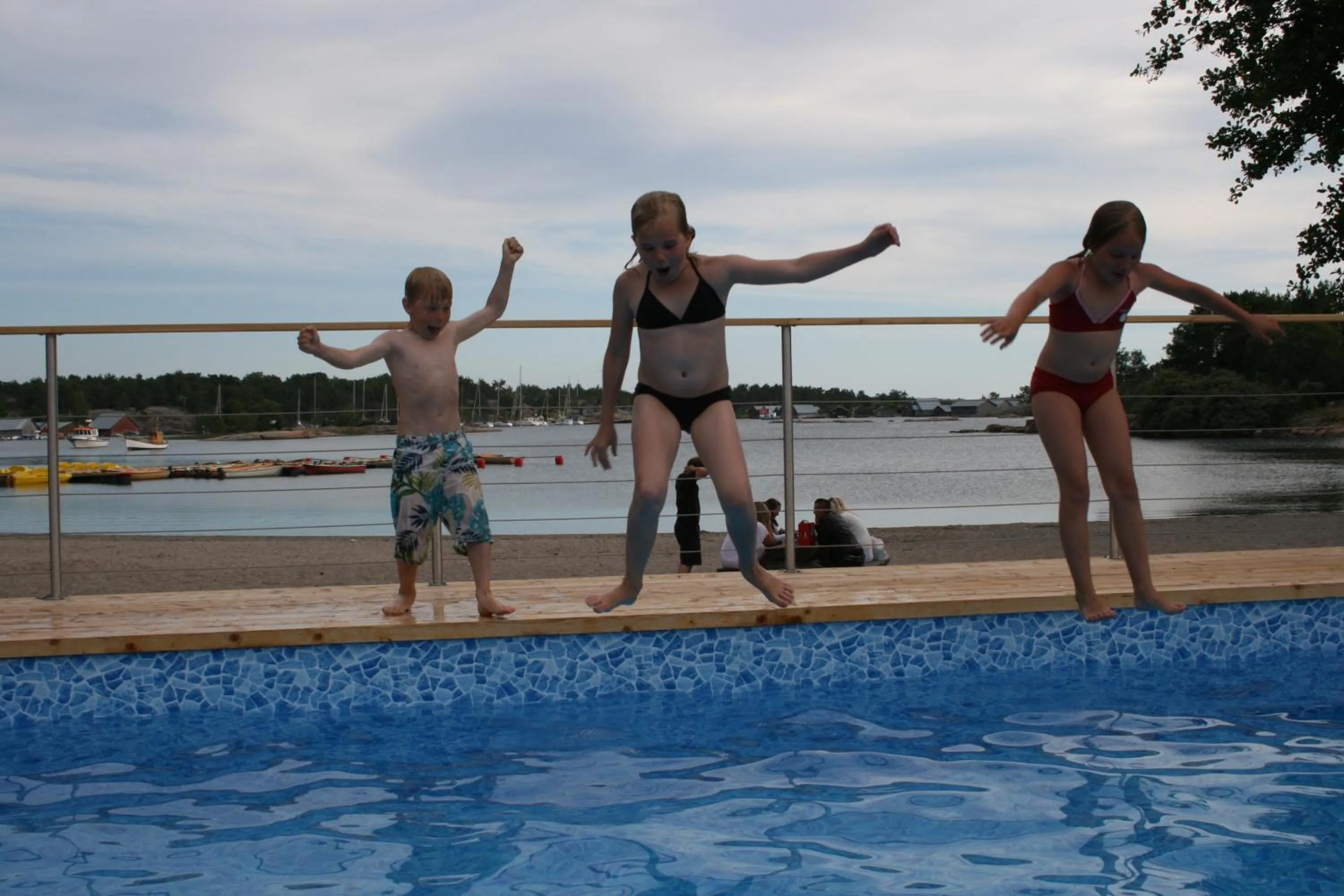 Swimming pool in Käringsund Resort