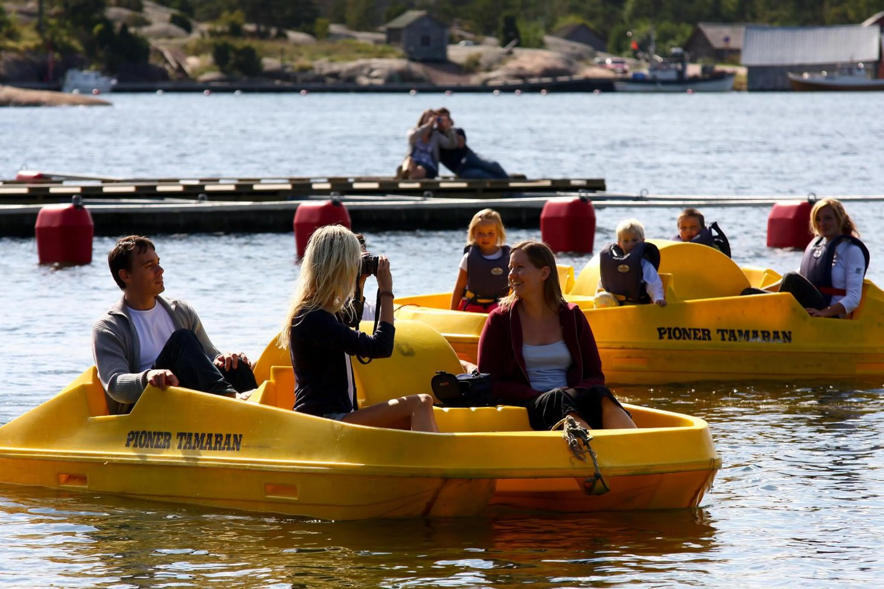 People in Käringsund Resort