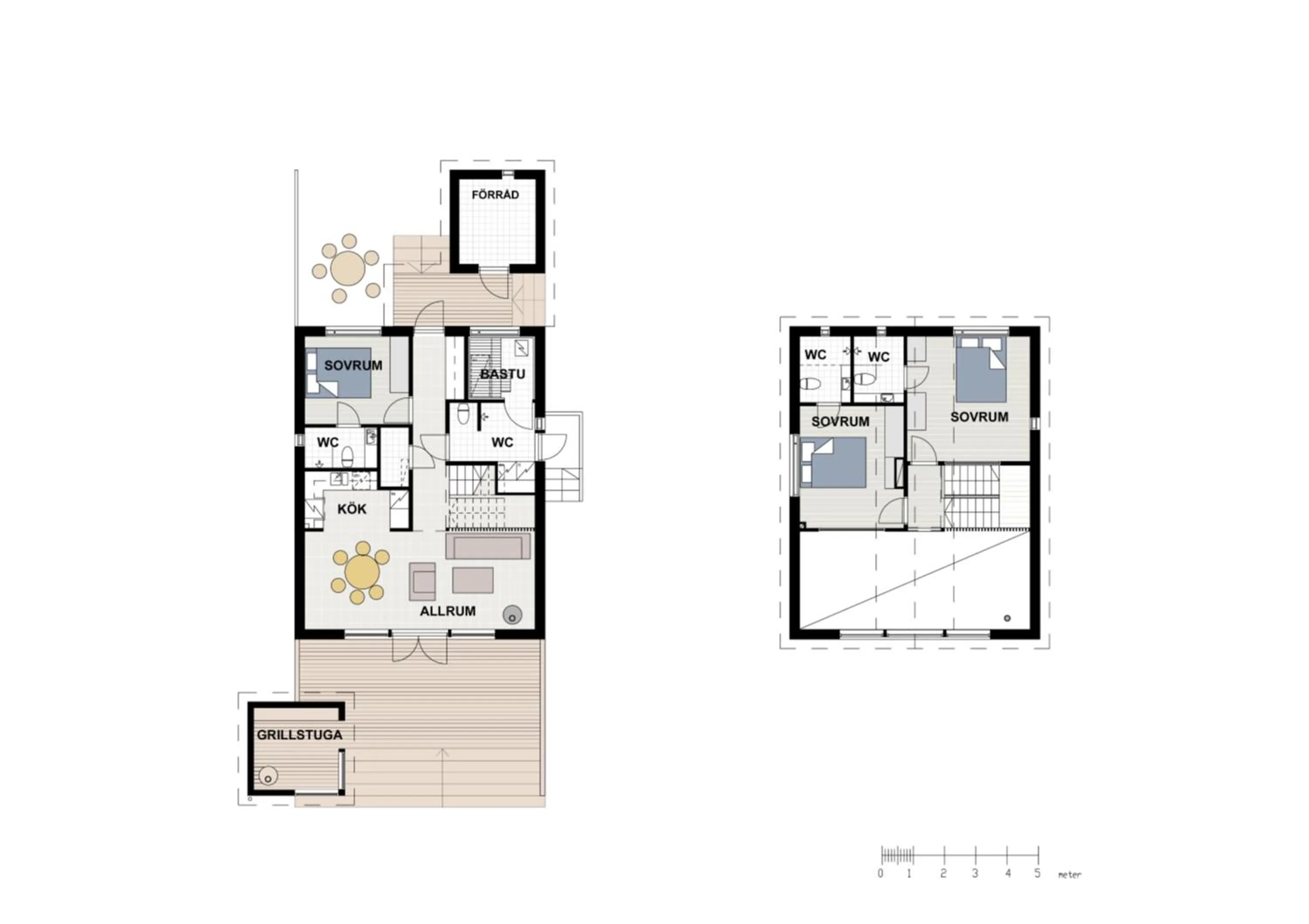 Floor plan in Käringsund Resort