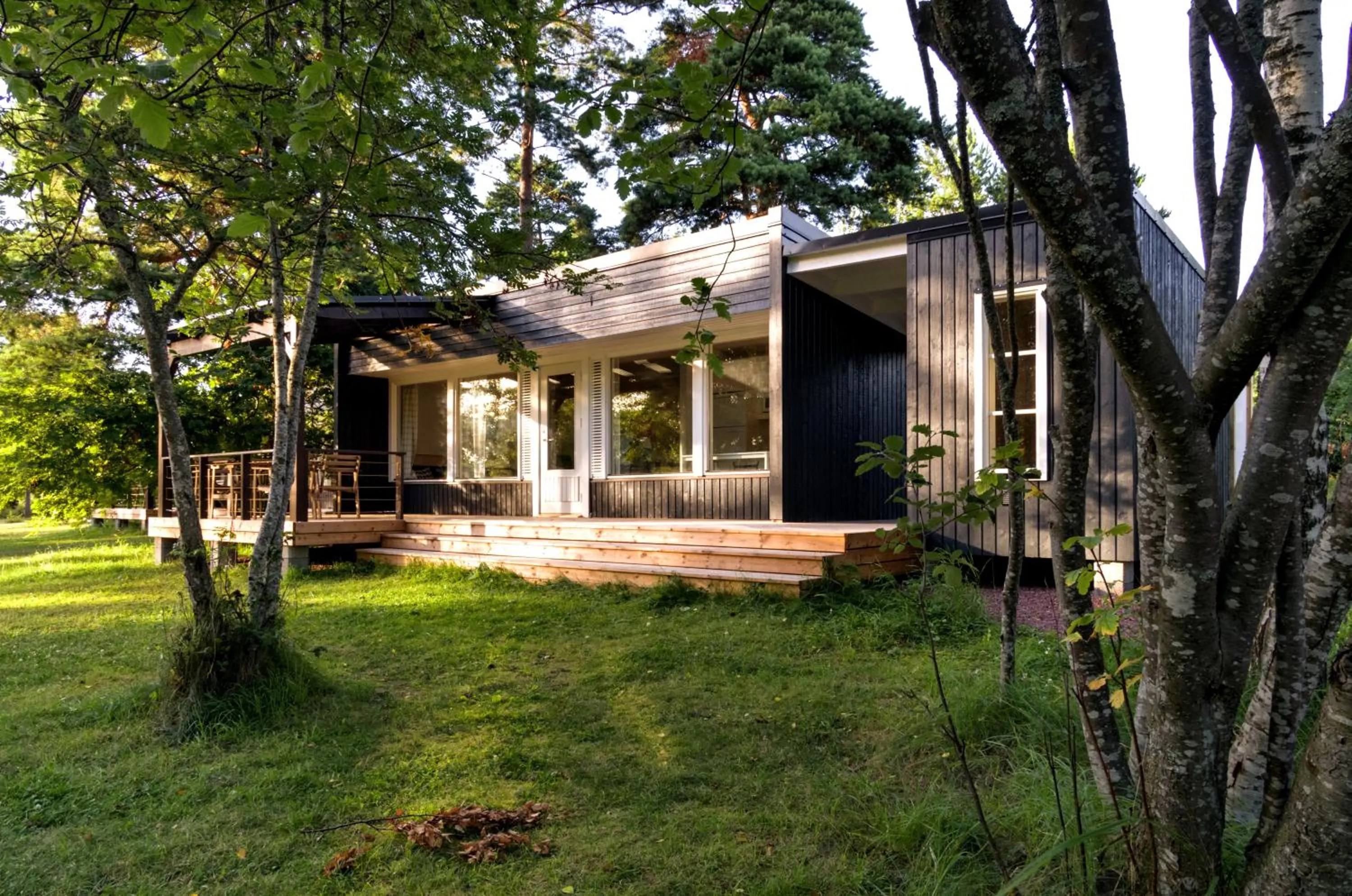 Property building in Käringsund Resort