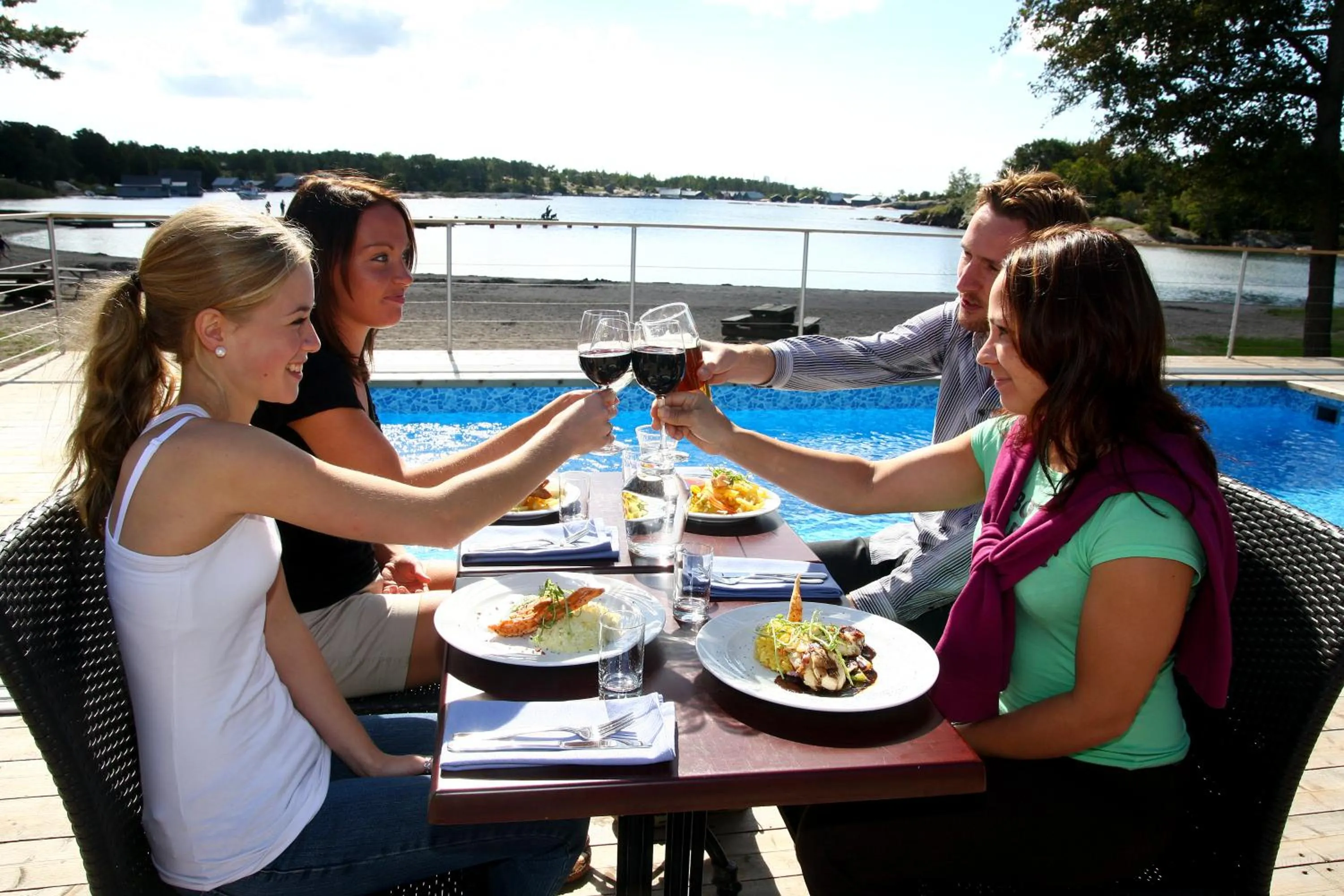 Restaurant/places to eat in Käringsund Resort