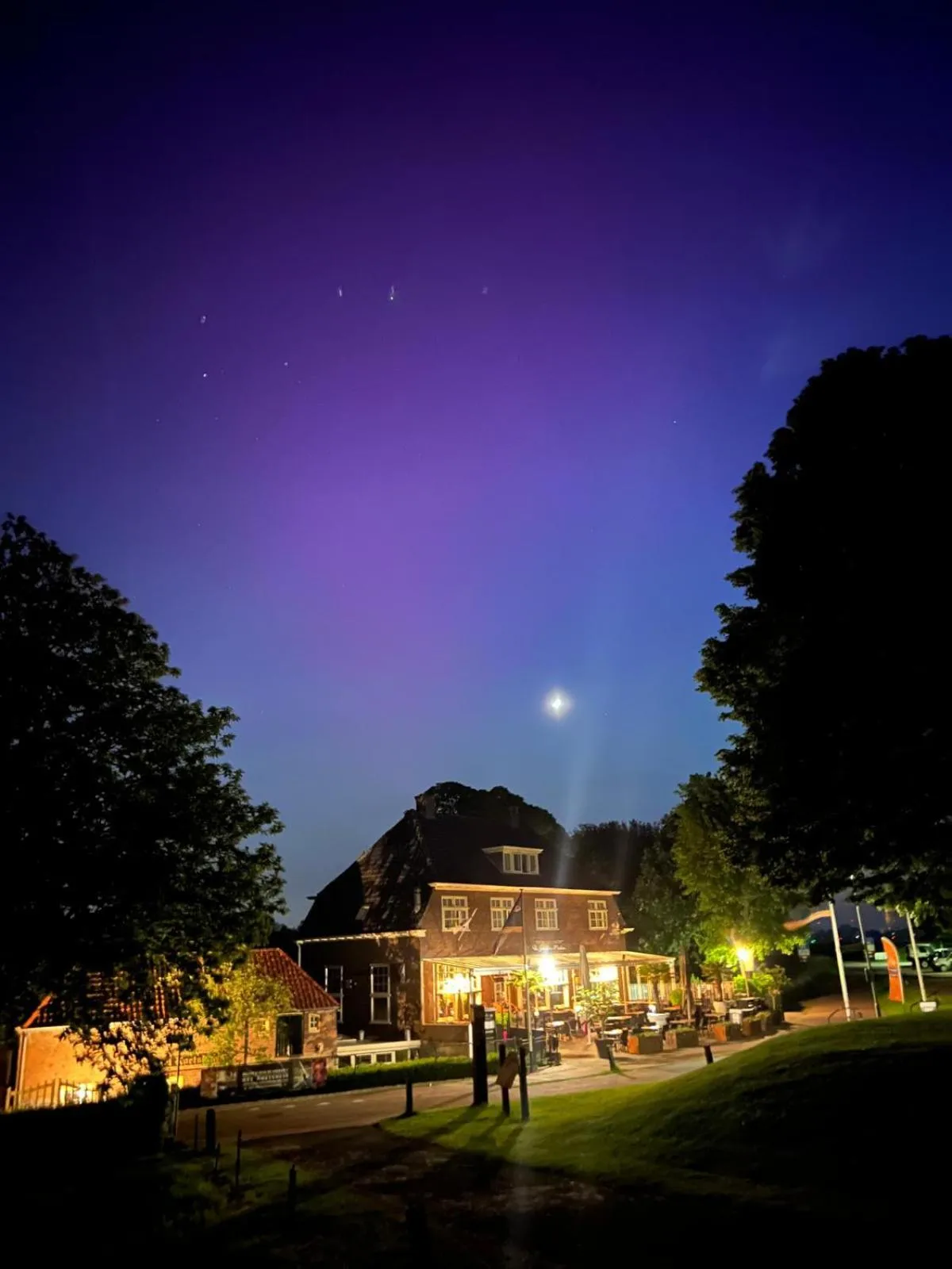 Natural landscape in De Gouden Molen