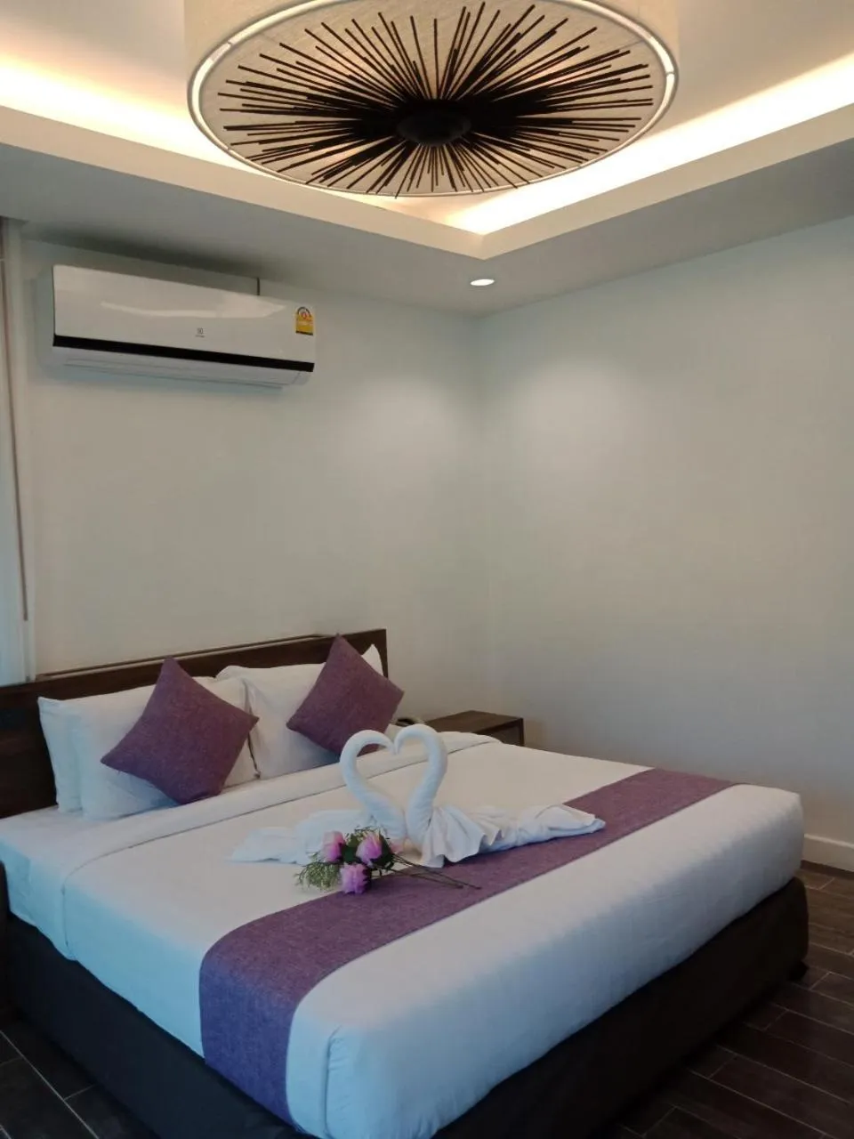 Bed in Keang Kluen Talay Resort