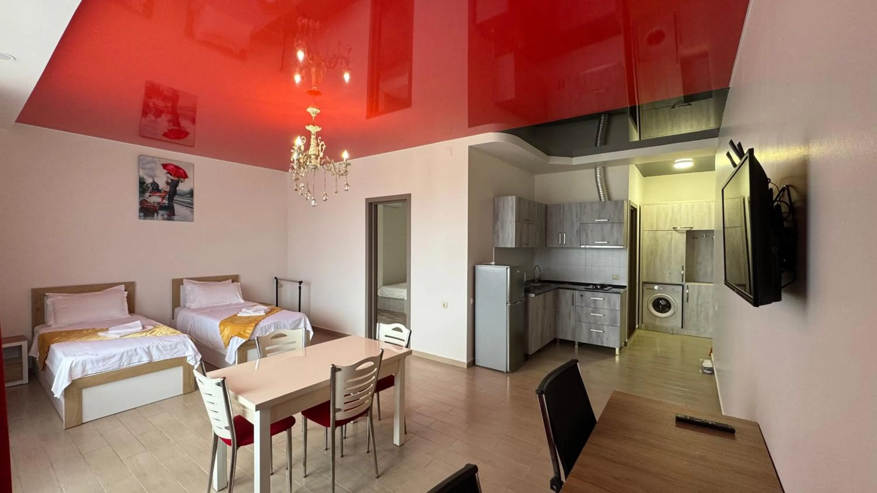 Seating area, Bed in Nakashidze's Apartments