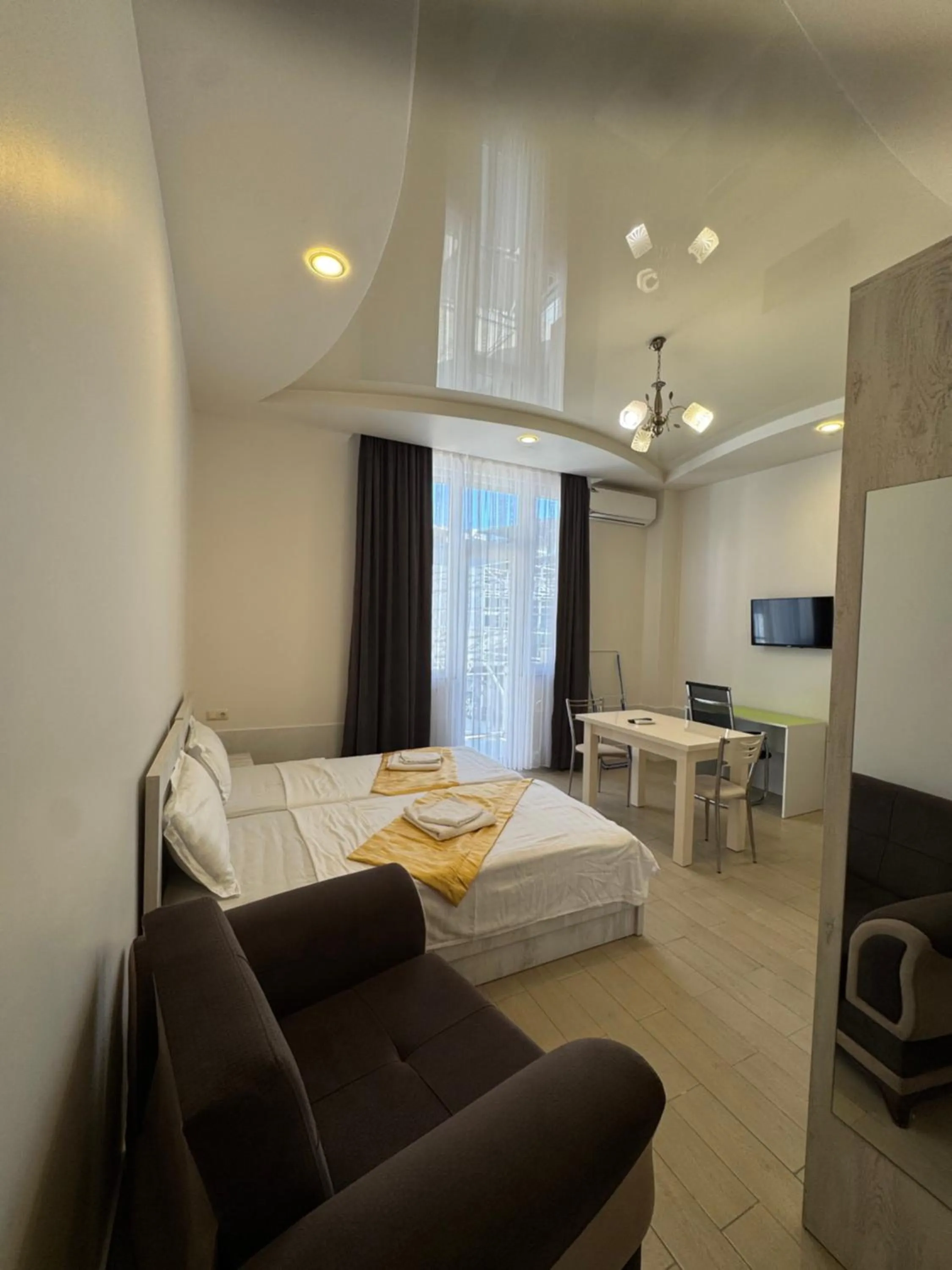 Seating area, Bed in Nakashidze's Apartments
