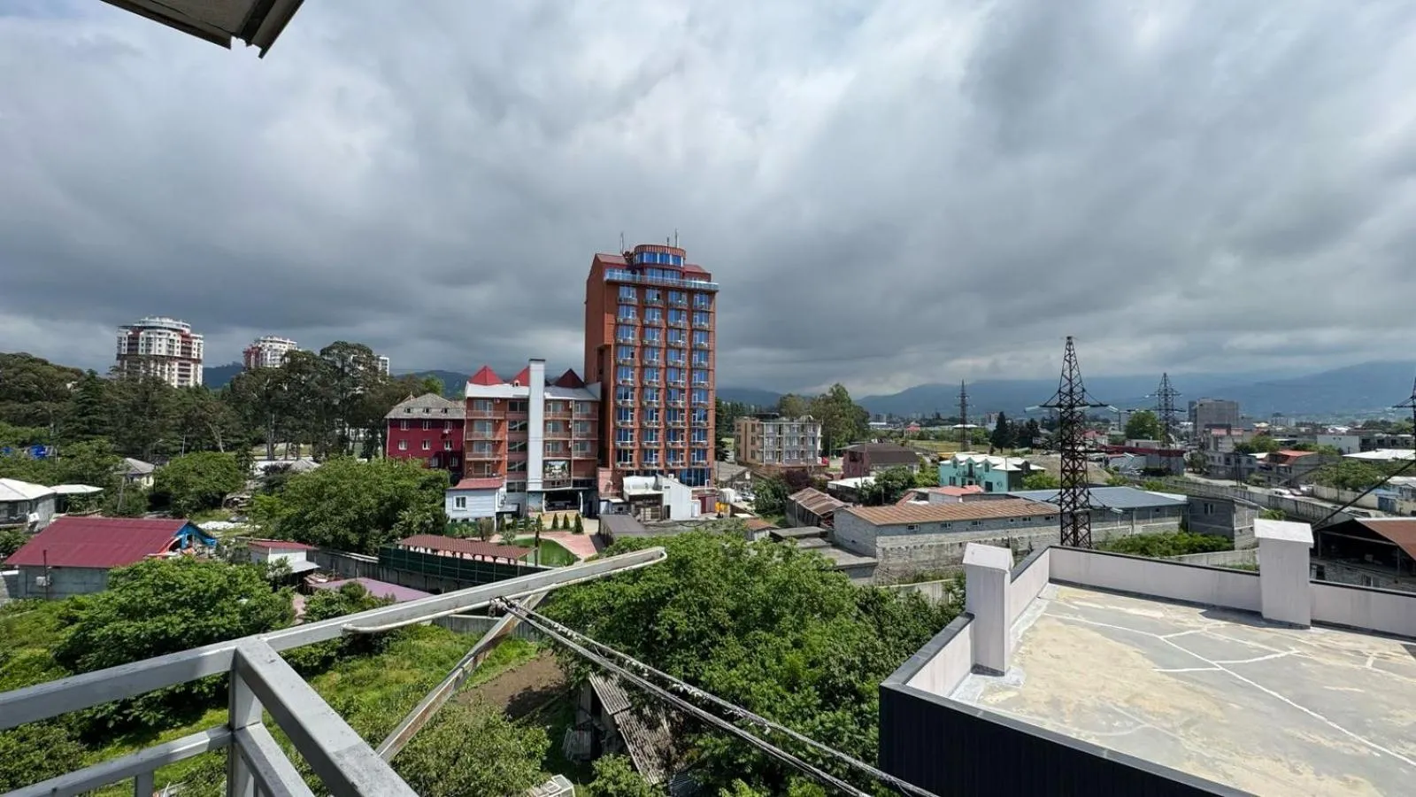 City view in Nakashidze's Apartments