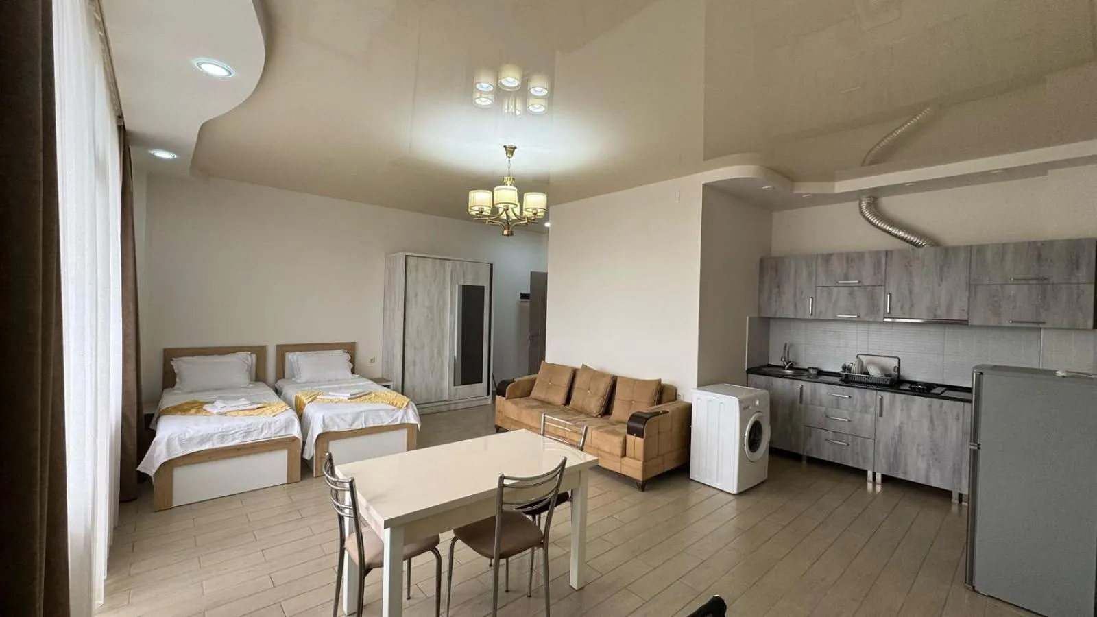 Seating area, Bed in Nakashidze's Apartments