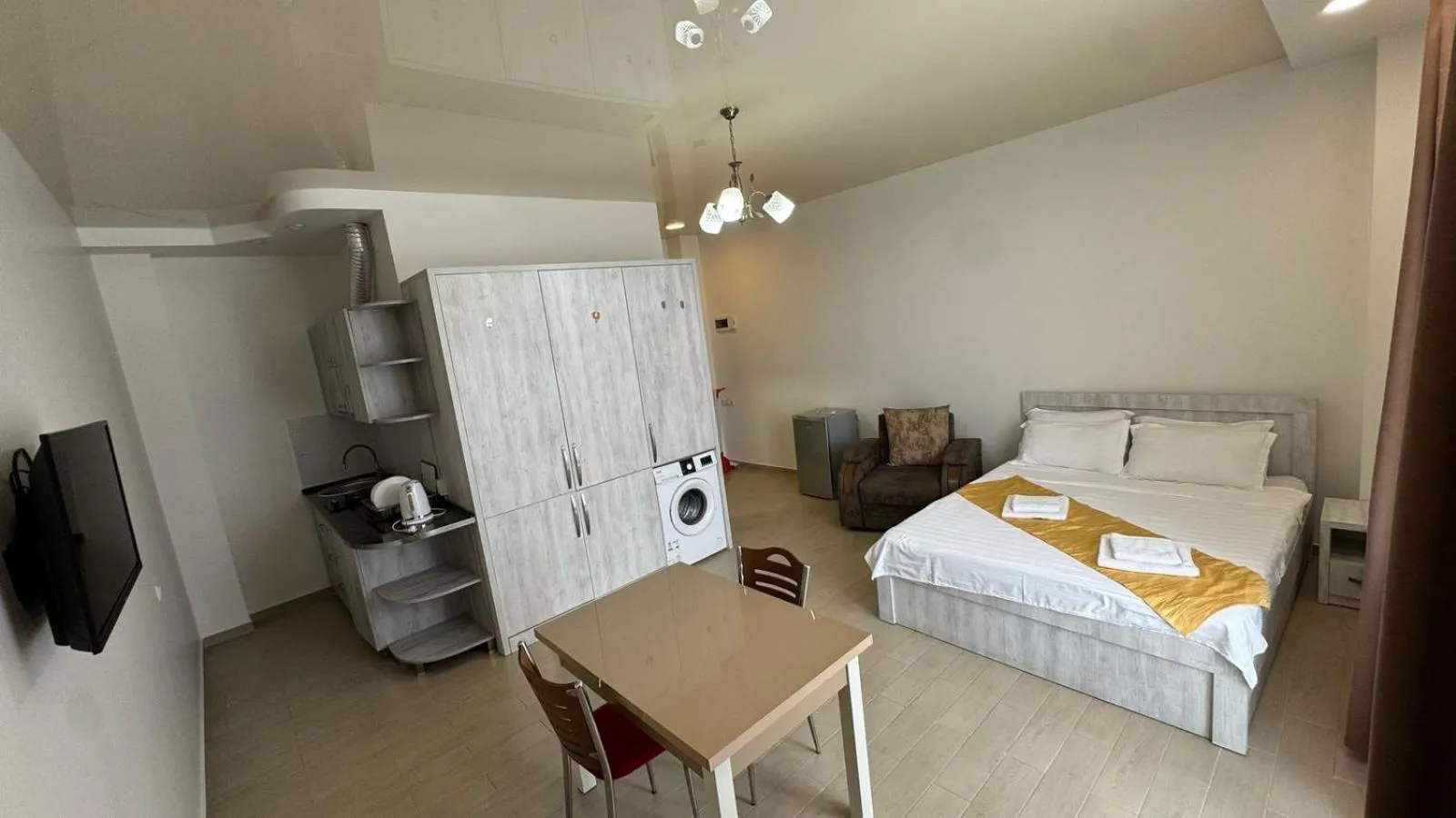 Seating area, Bed in Nakashidze's Apartments
