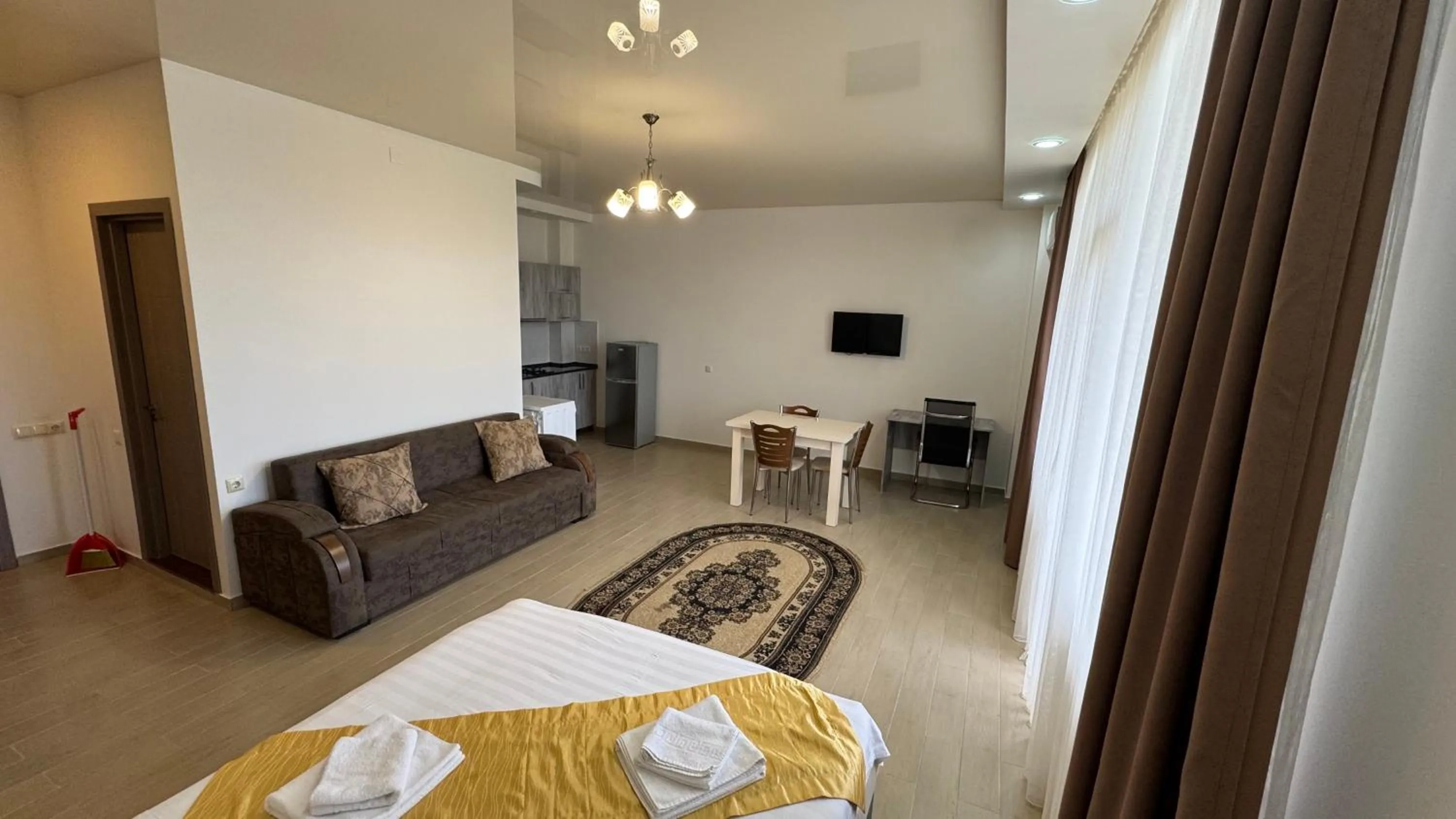 Seating area, Bed in Nakashidze's Apartments