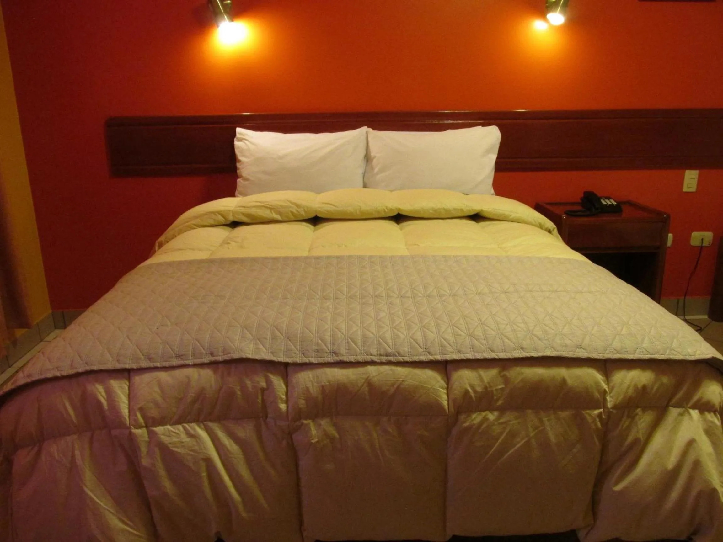 Bed in Casa De Luz Hotel