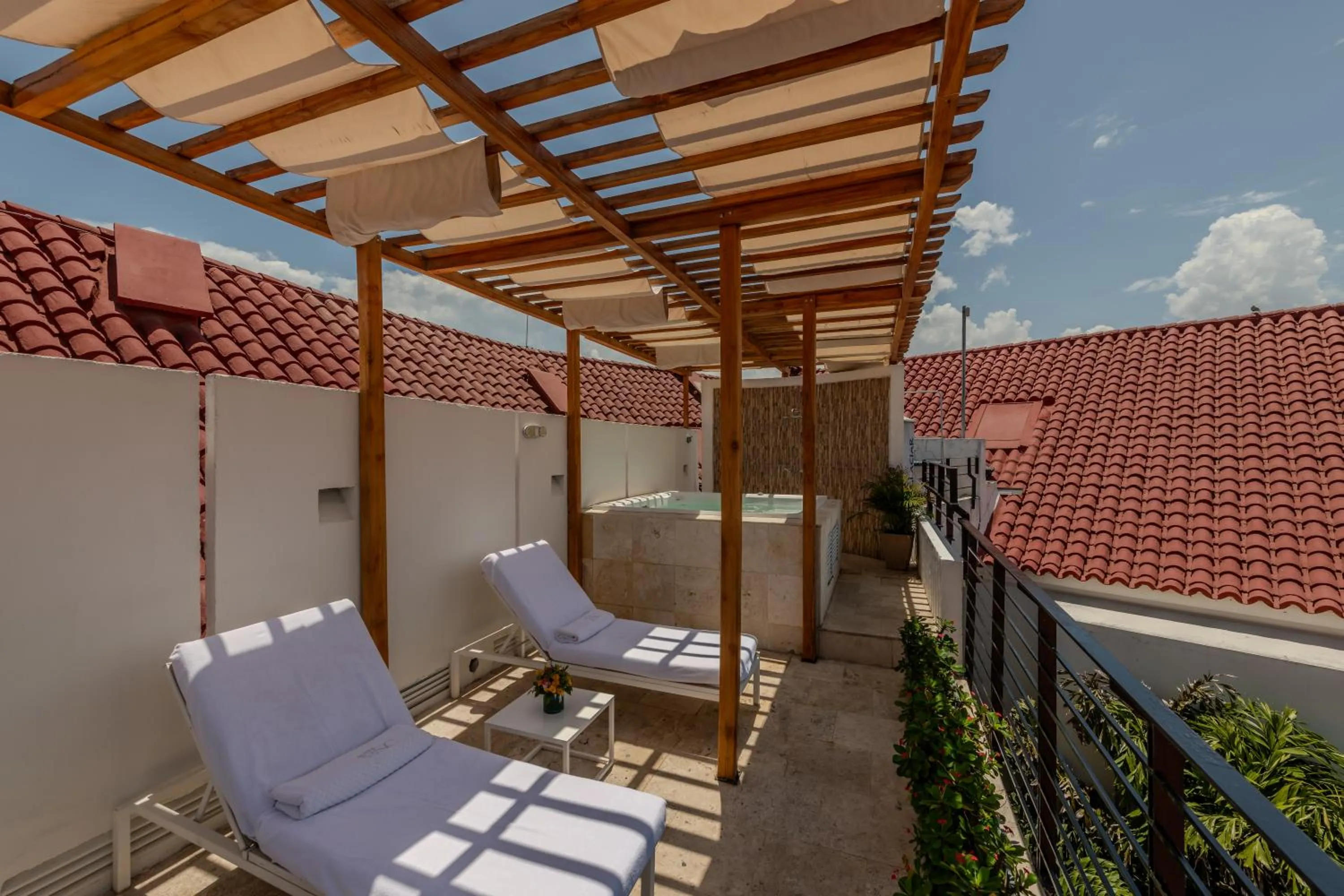 Patio in Hotel Boutique Bovedas de Santa Clara By Accor