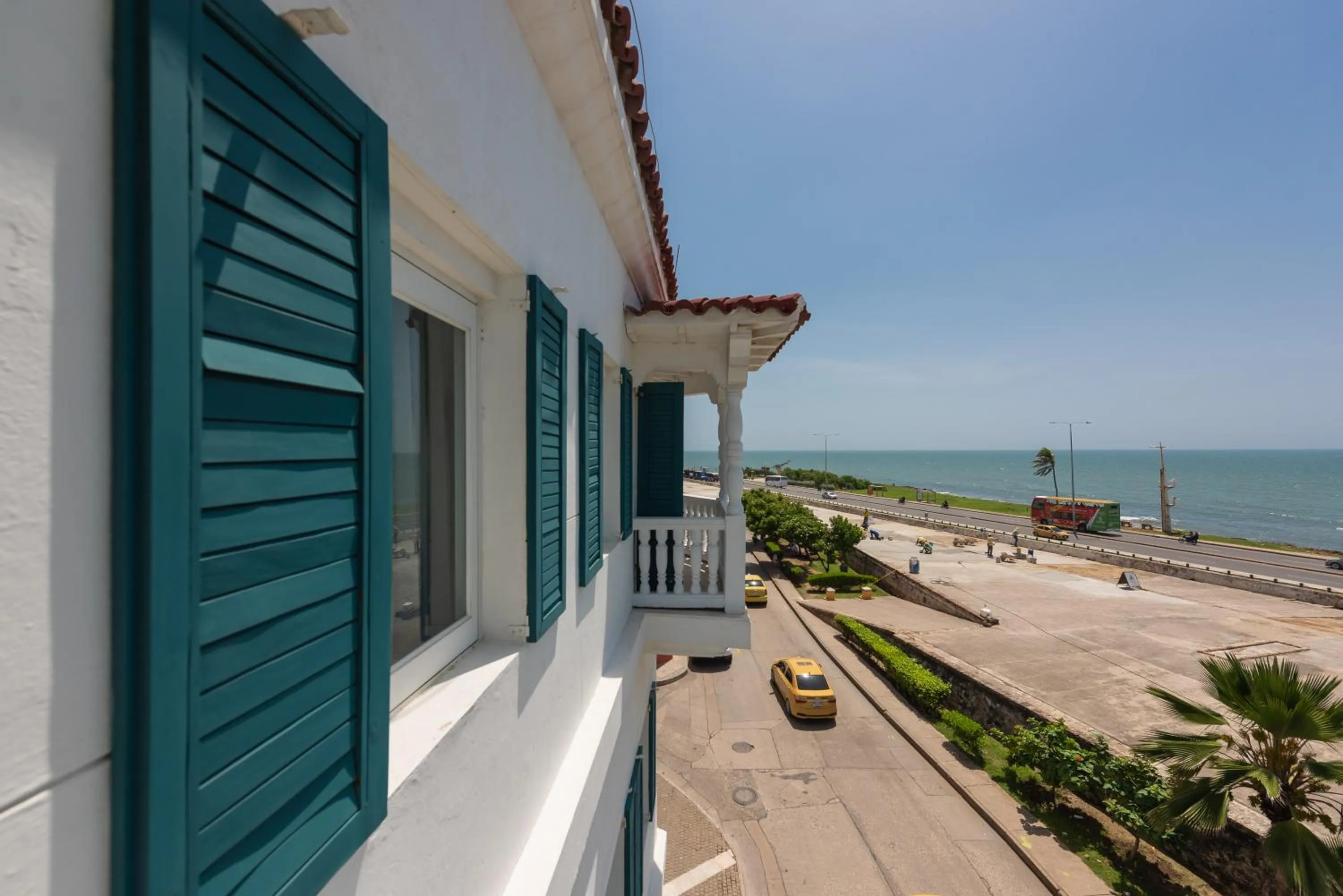 Sea view in Hotel Boutique Bovedas de Santa Clara By Accor