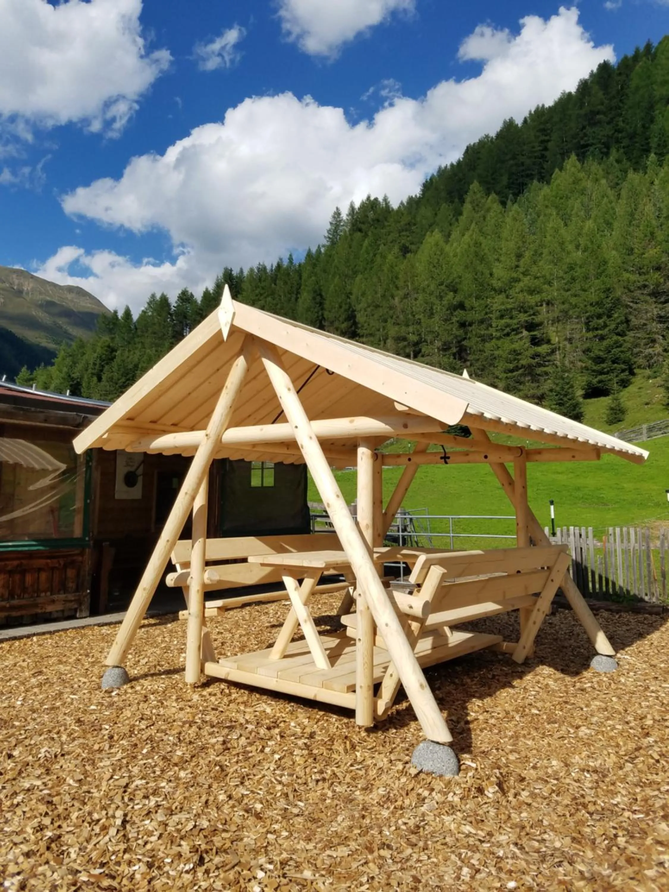 BBQ facilities in Alpin Appart Reiterhof