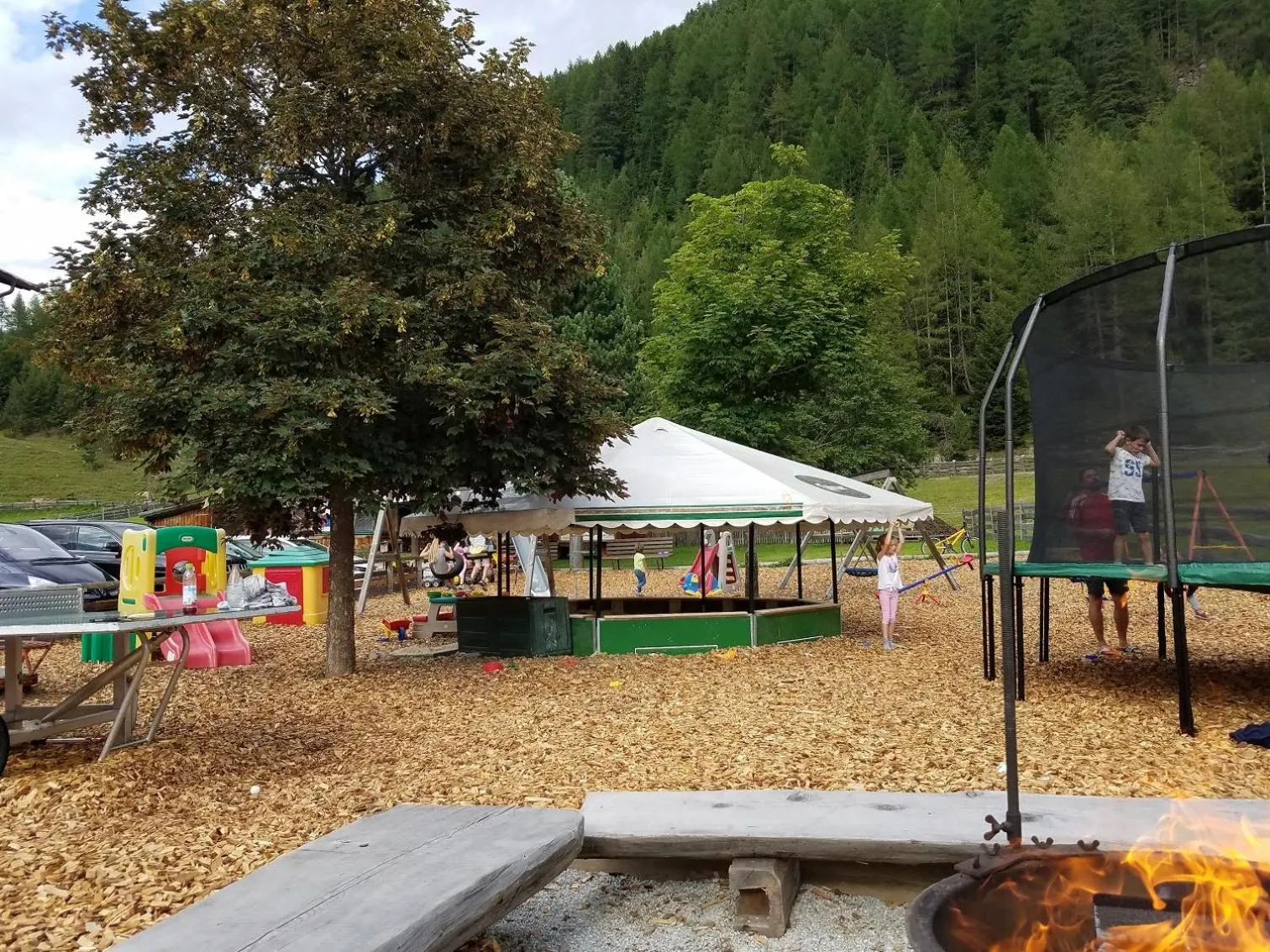 Children play ground in Alpin Appart Reiterhof