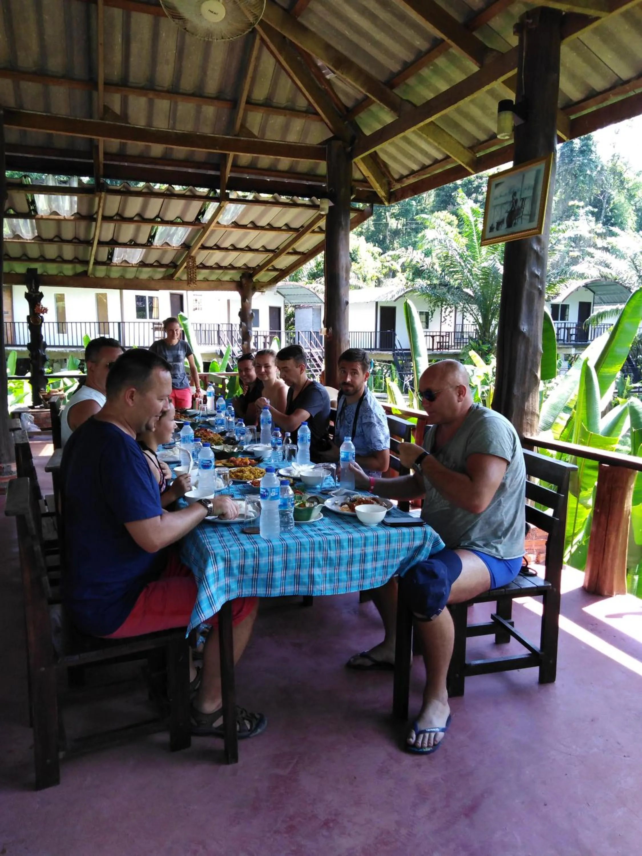 People in Khaosok River Camp