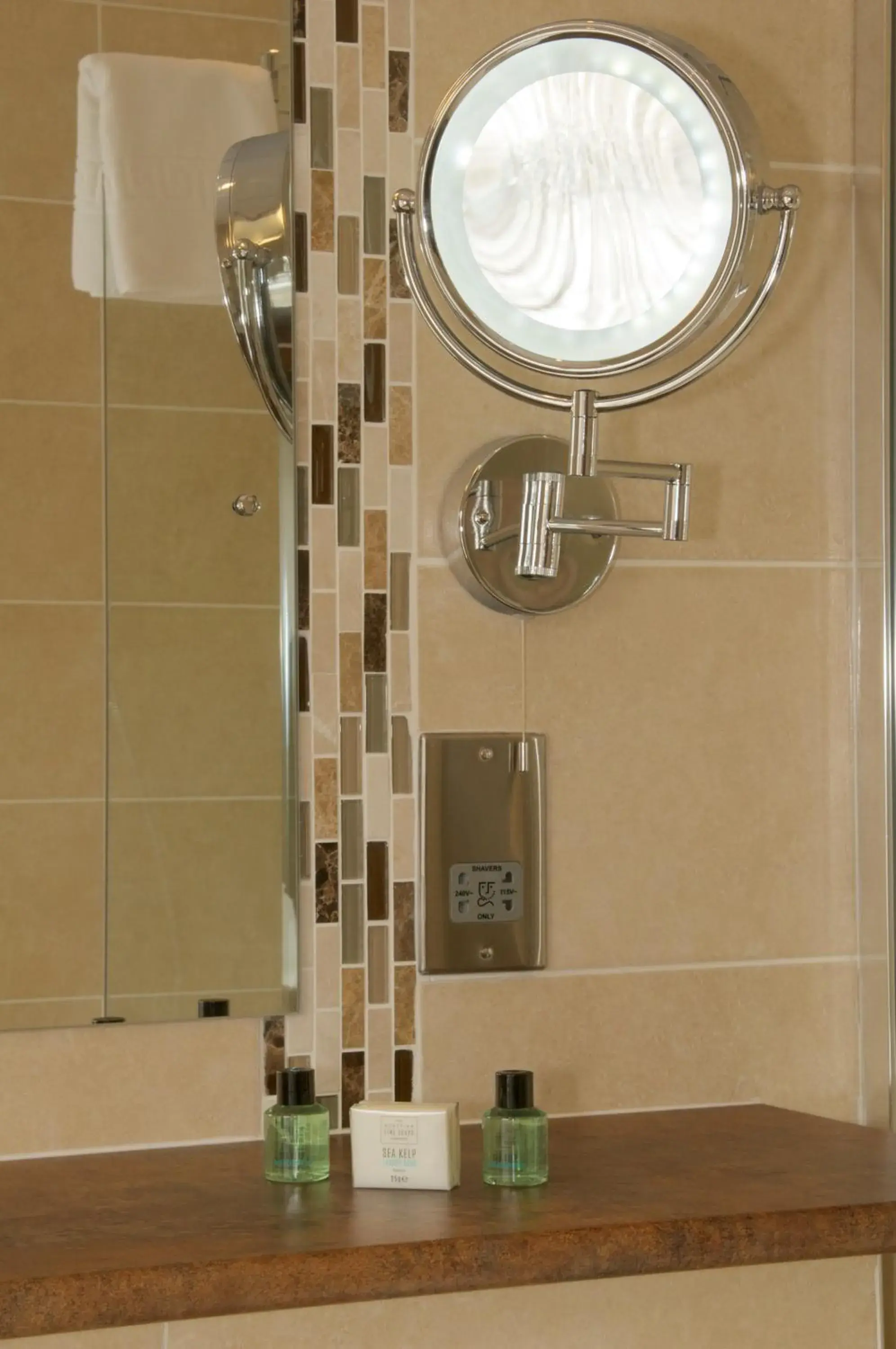 Bathroom in Cove Bay Hotel Bathroom in Cove Bay Hotel