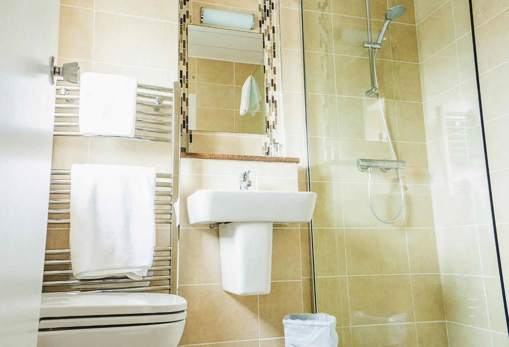 Bathroom in Cove Bay Hotel Bathroom in Cove Bay Hotel