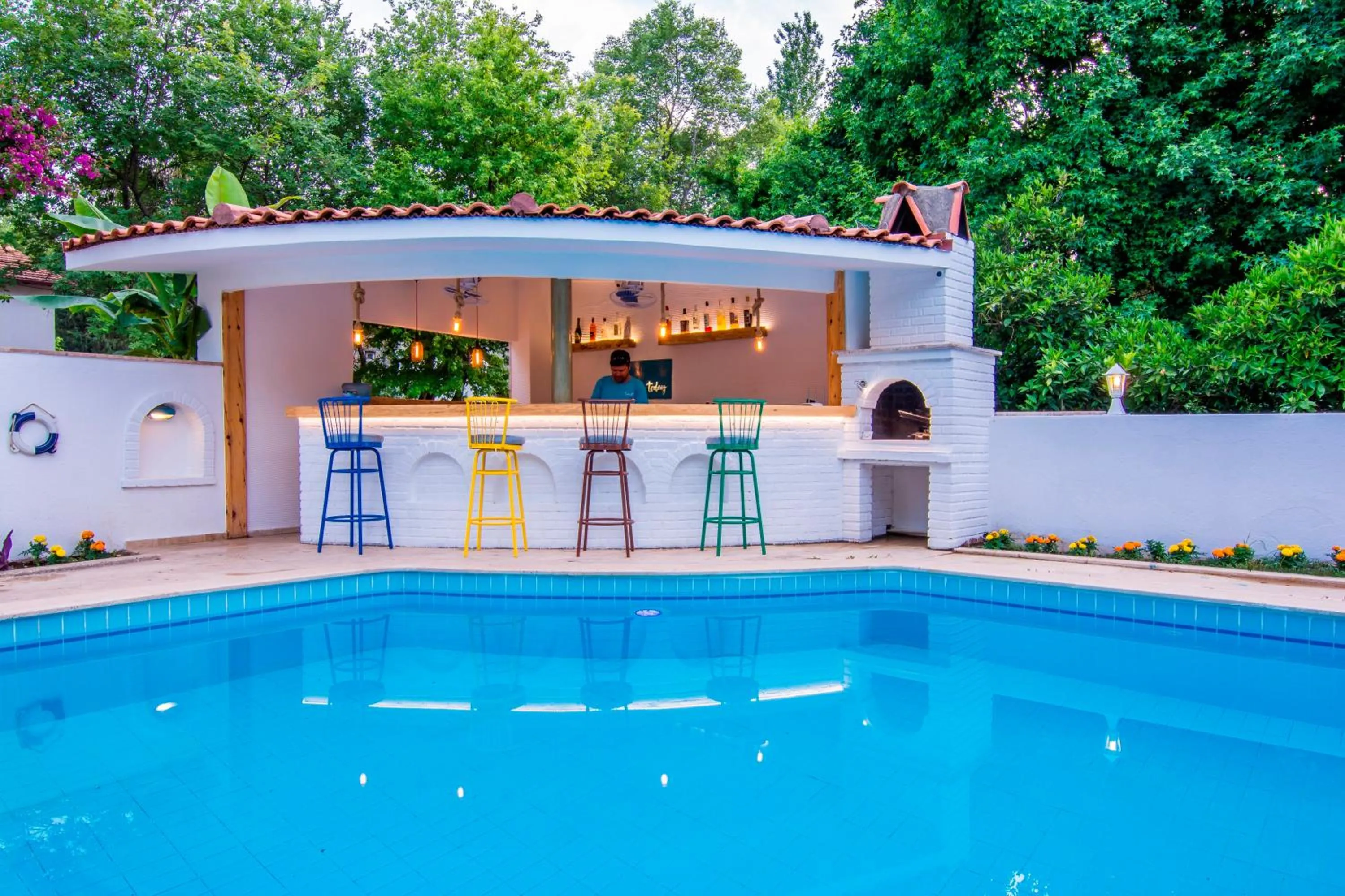 Lounge or bar in Calypso Cozy Suites