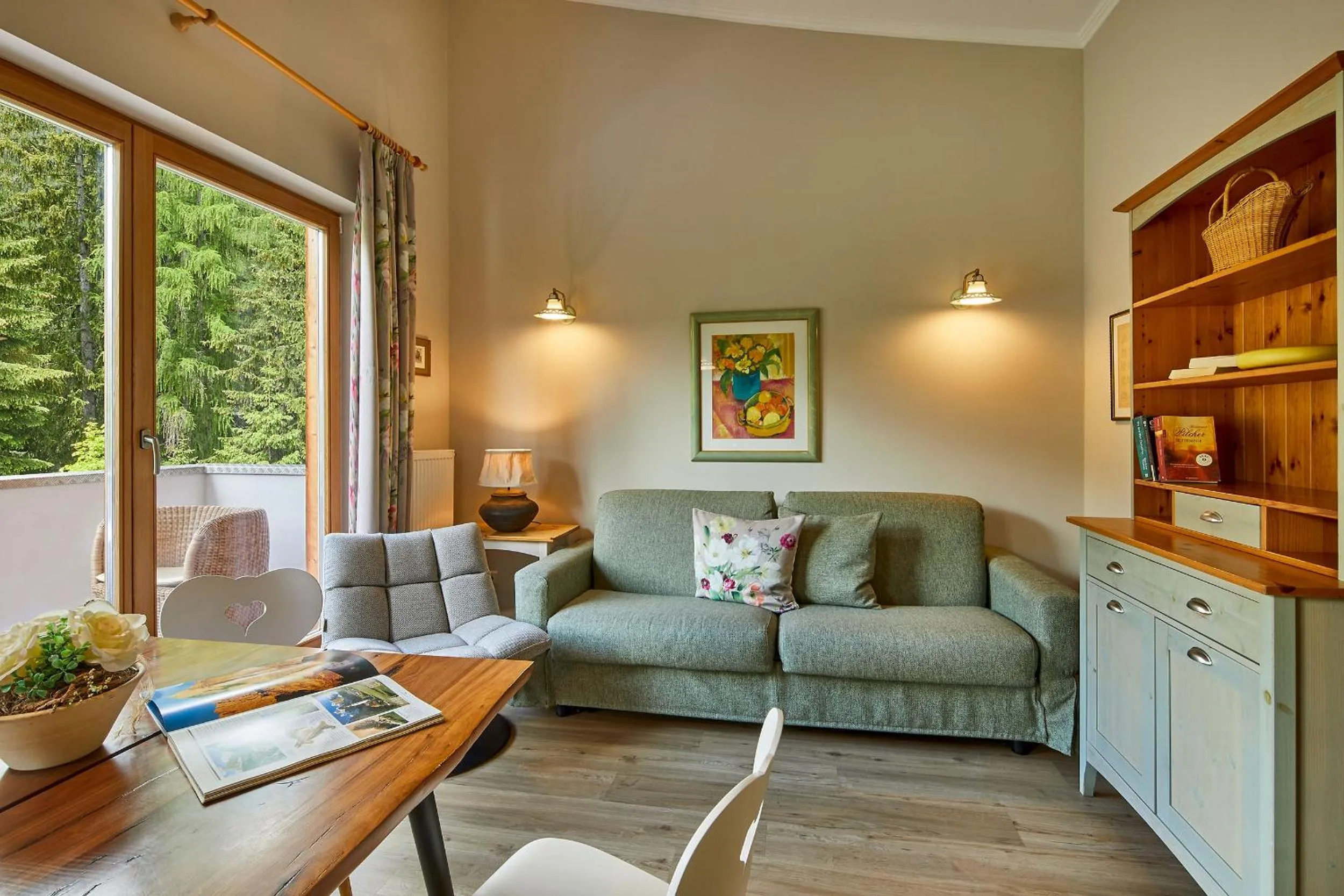 Living room in Appartamenti La Sajun & Les Viles