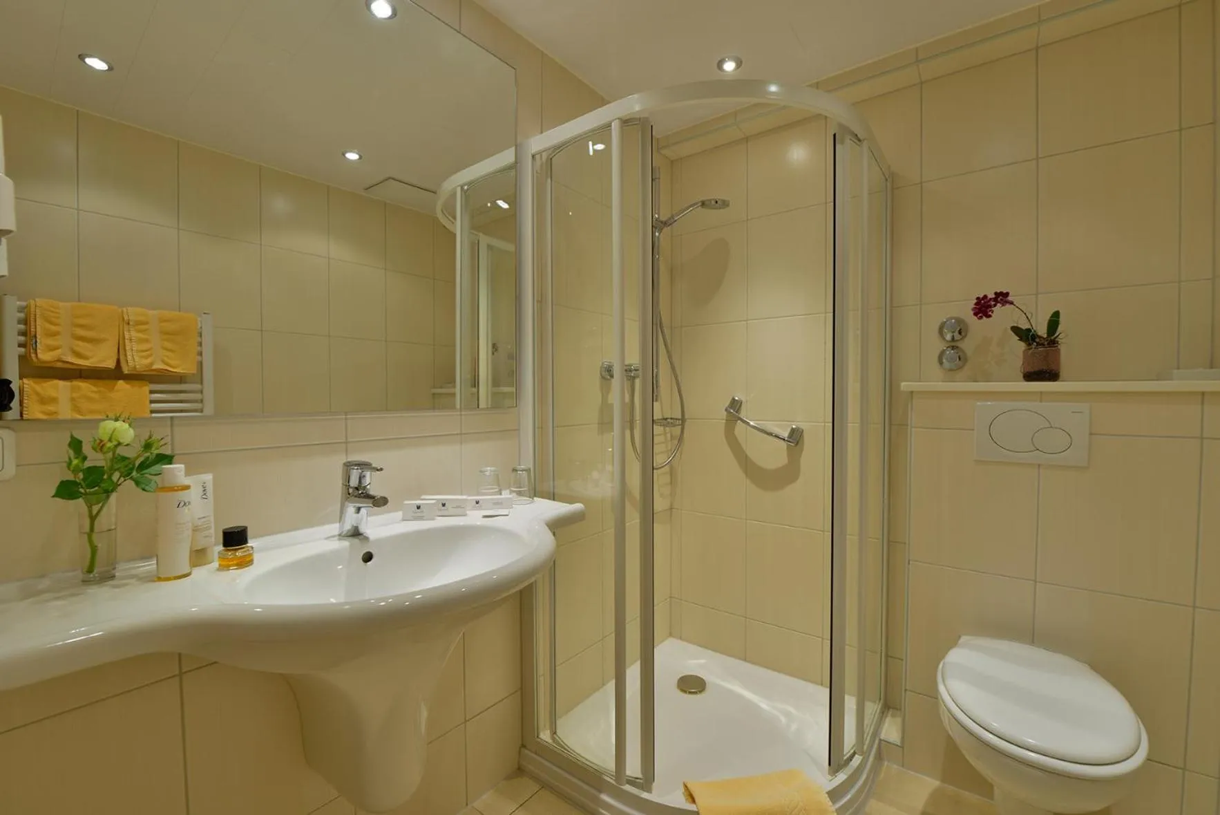 Bathroom in BB Haus Neugebauer Garni