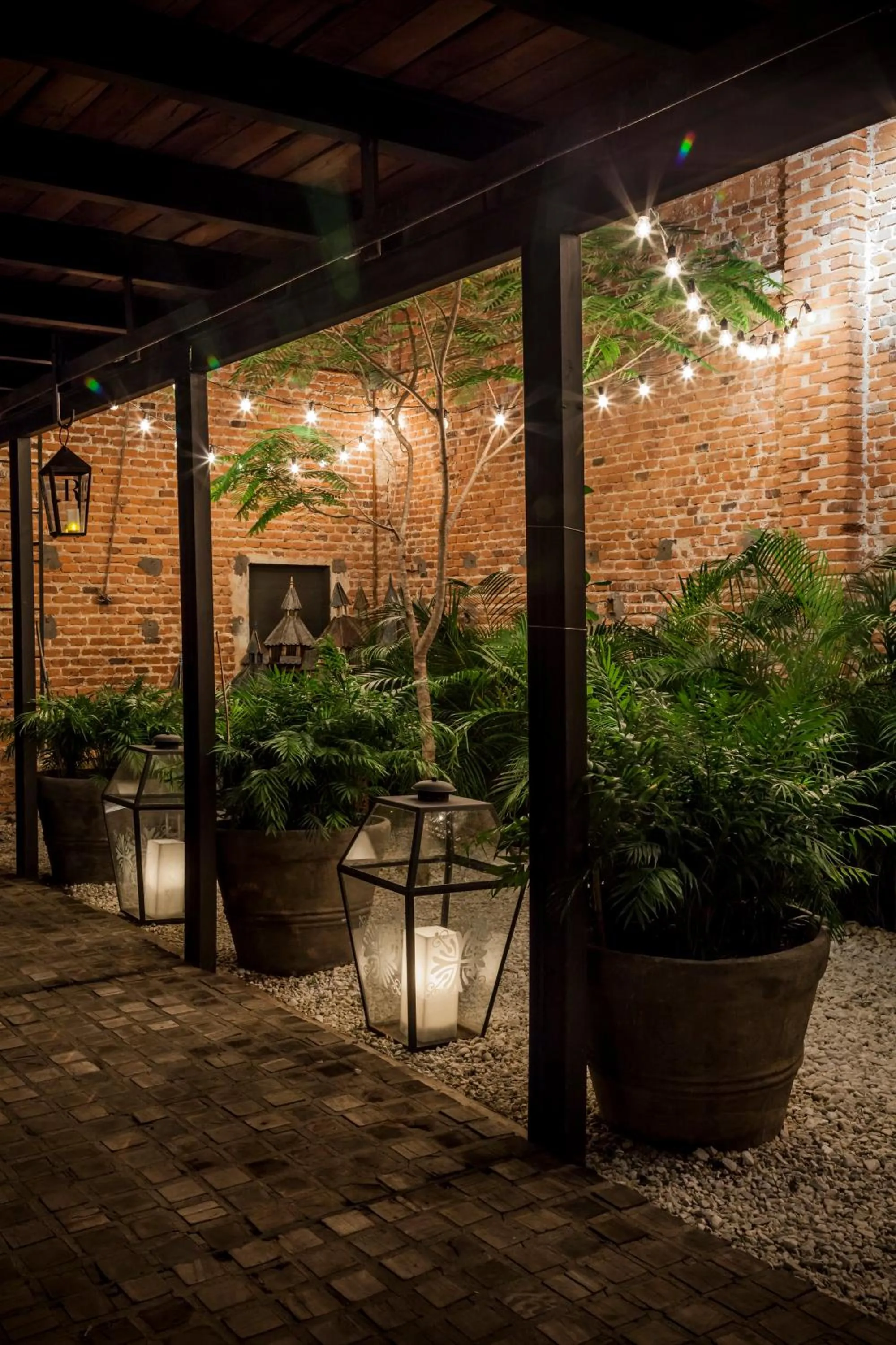 Patio in La Alondra, Casa de huéspedes