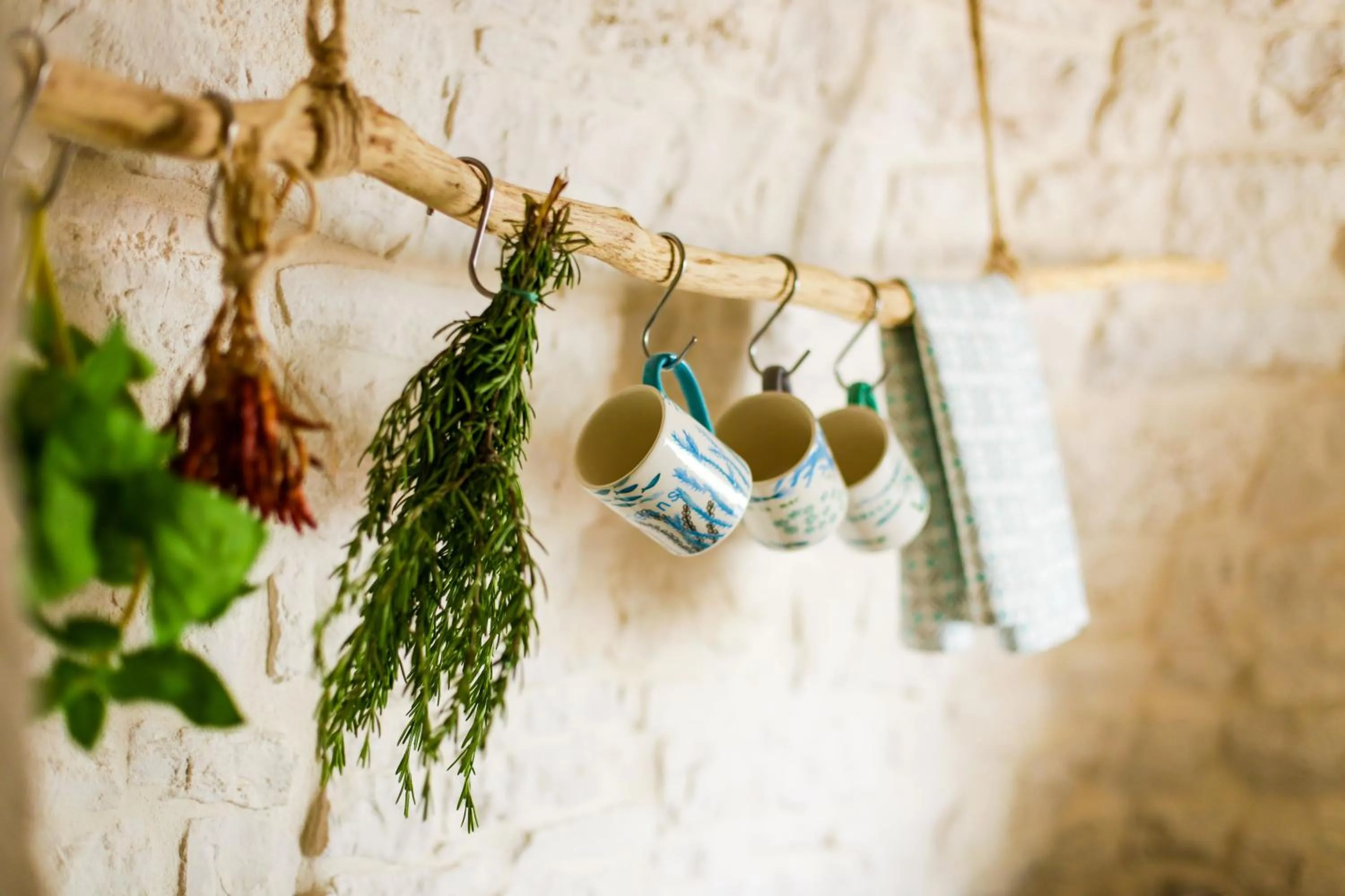 Kitchen or kitchenette in Hermanas Relais - trulli luxury