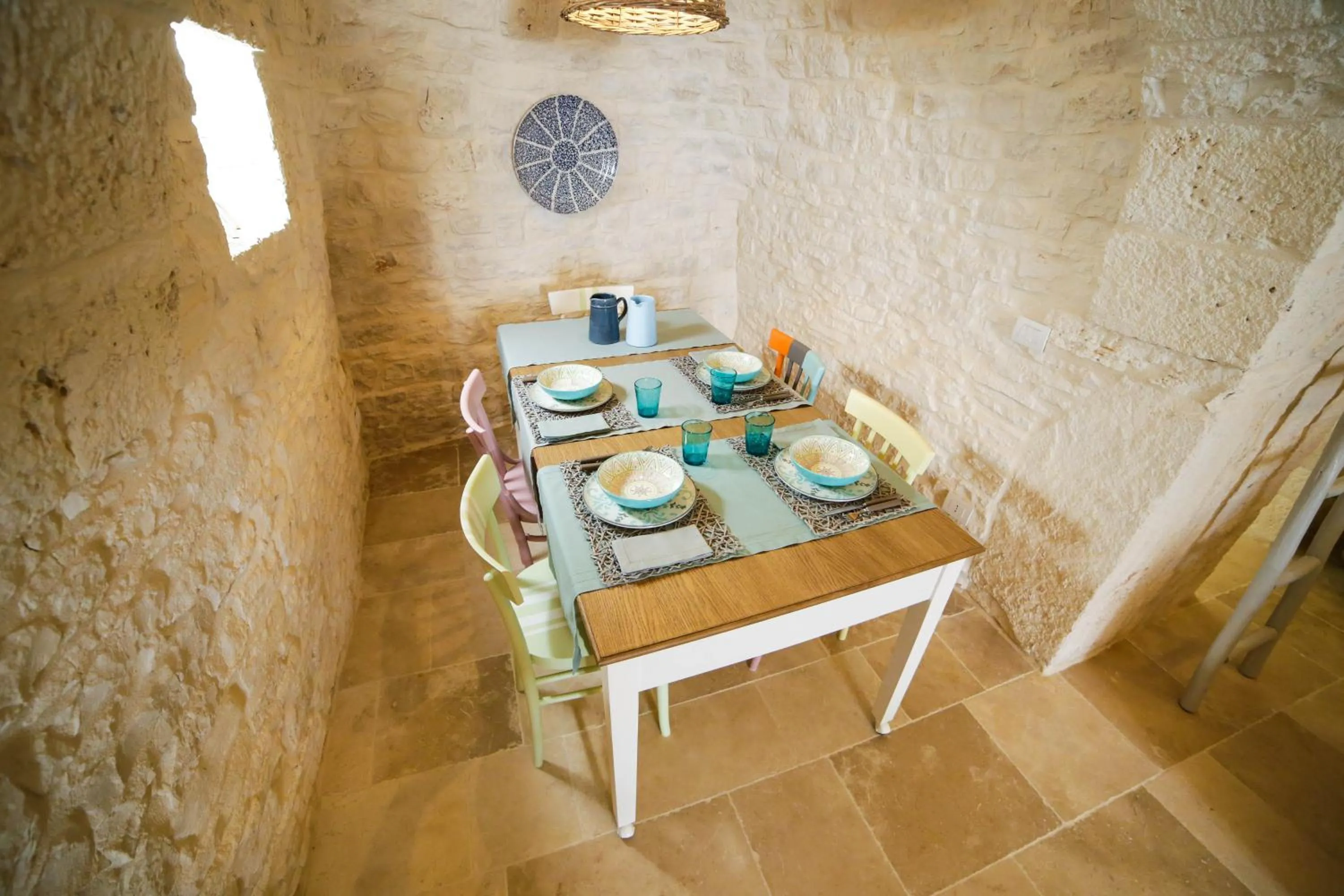Living room in Hermanas Relais - trulli luxury
