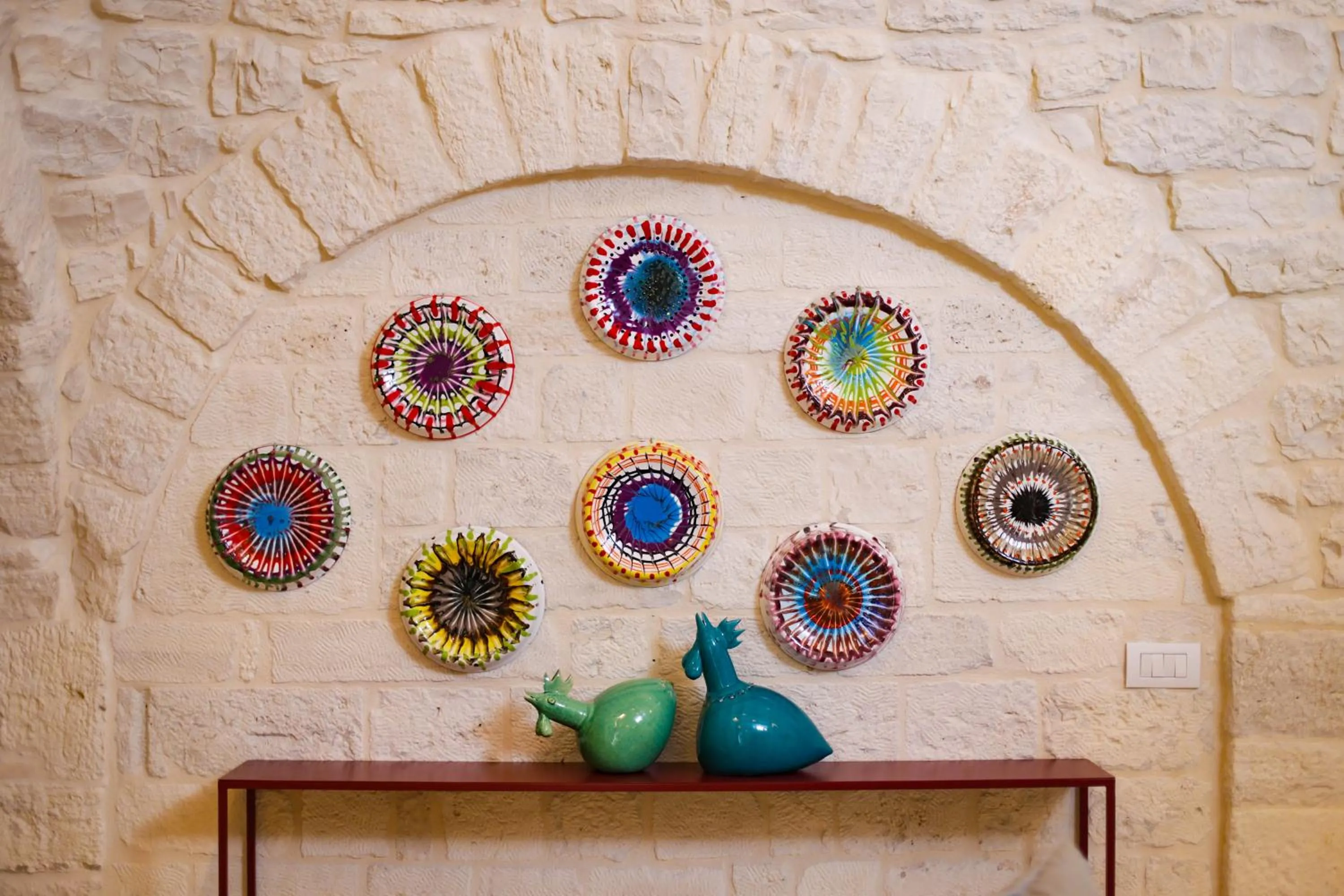 Living room in Hermanas Relais - trulli luxury
