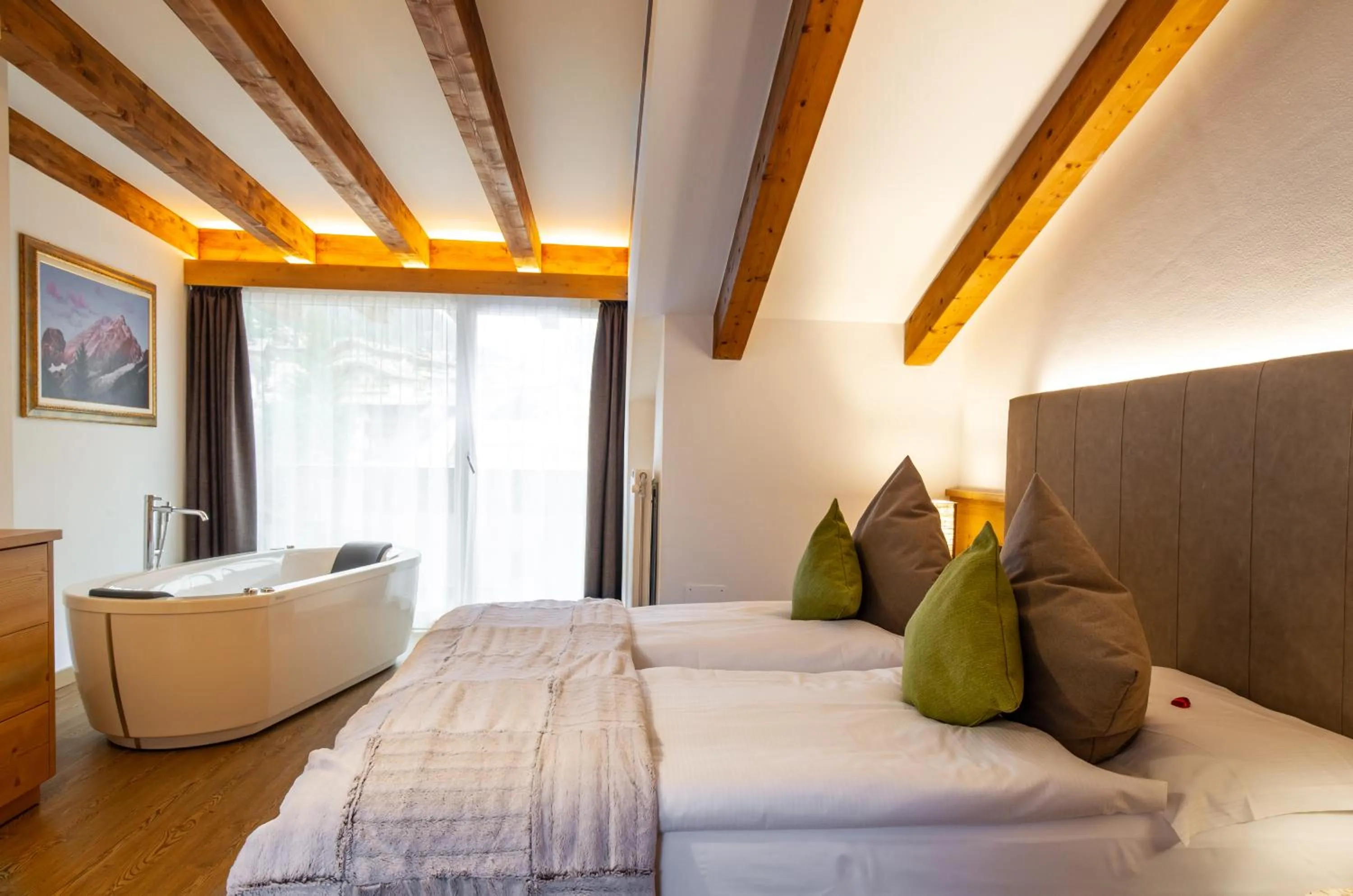 Bed in Hotel Cirelle Suite & Spa