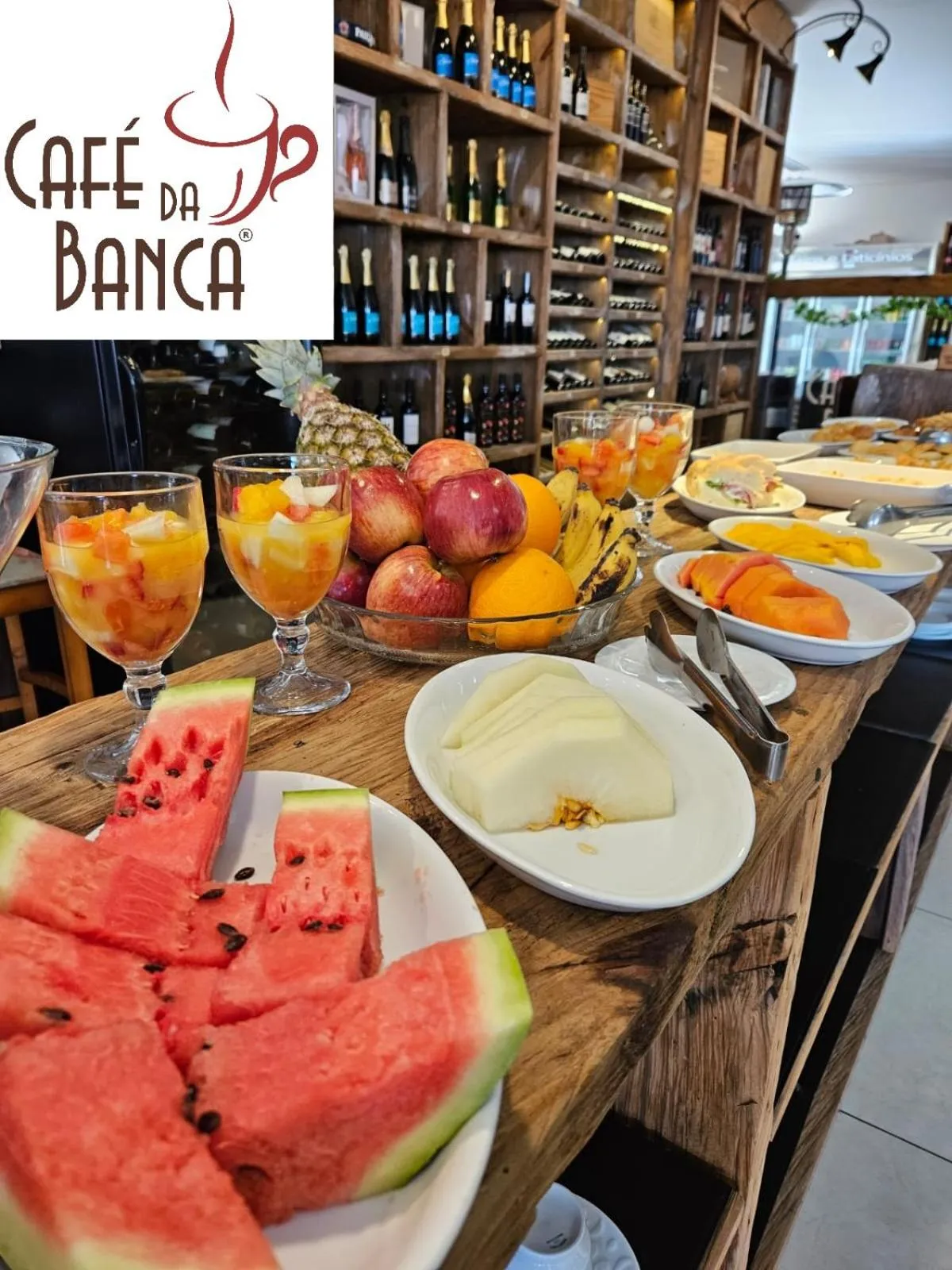 Breakfast in Pousada Gramadense