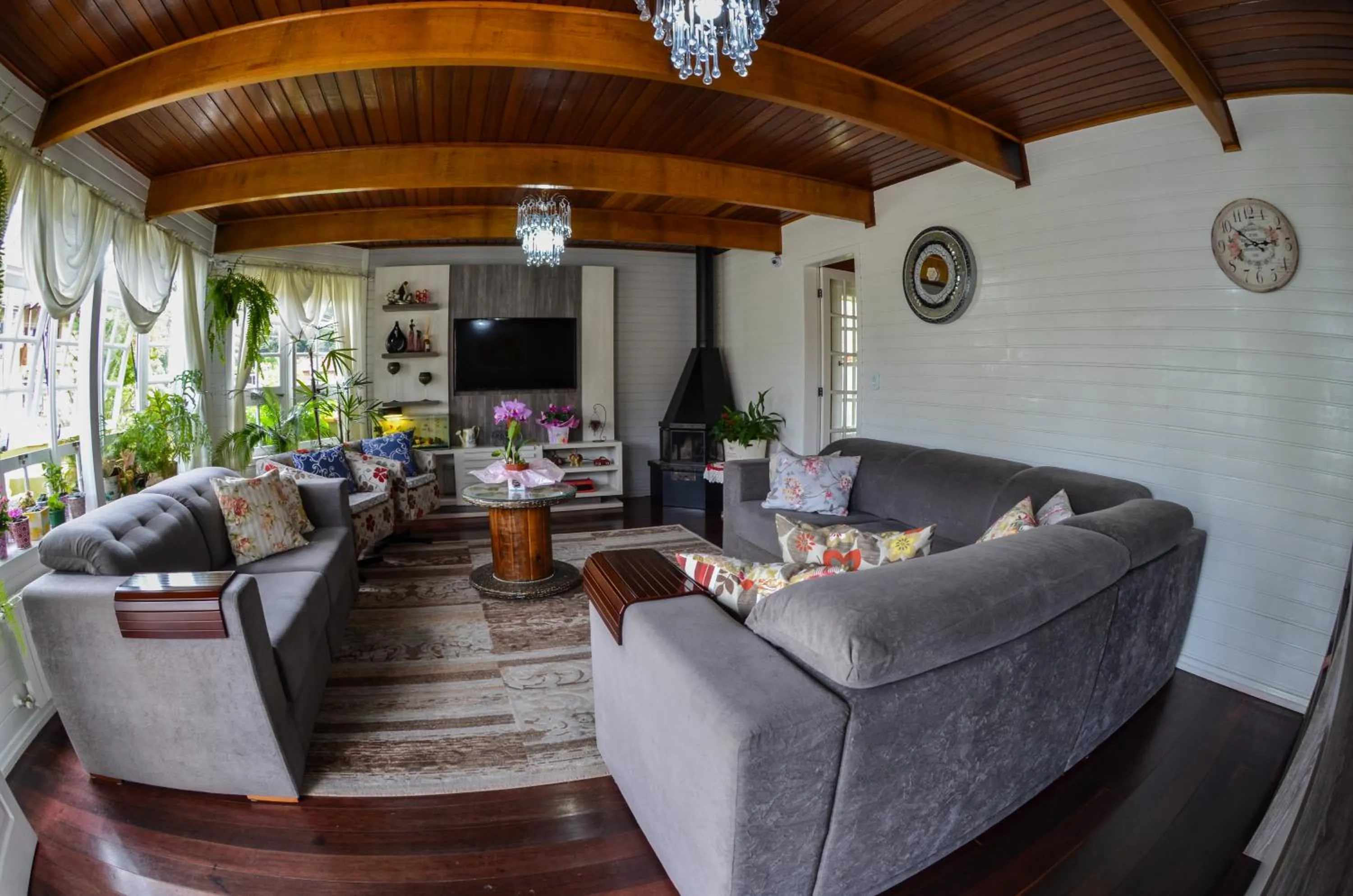 Lobby or reception in Pousada Gramadense