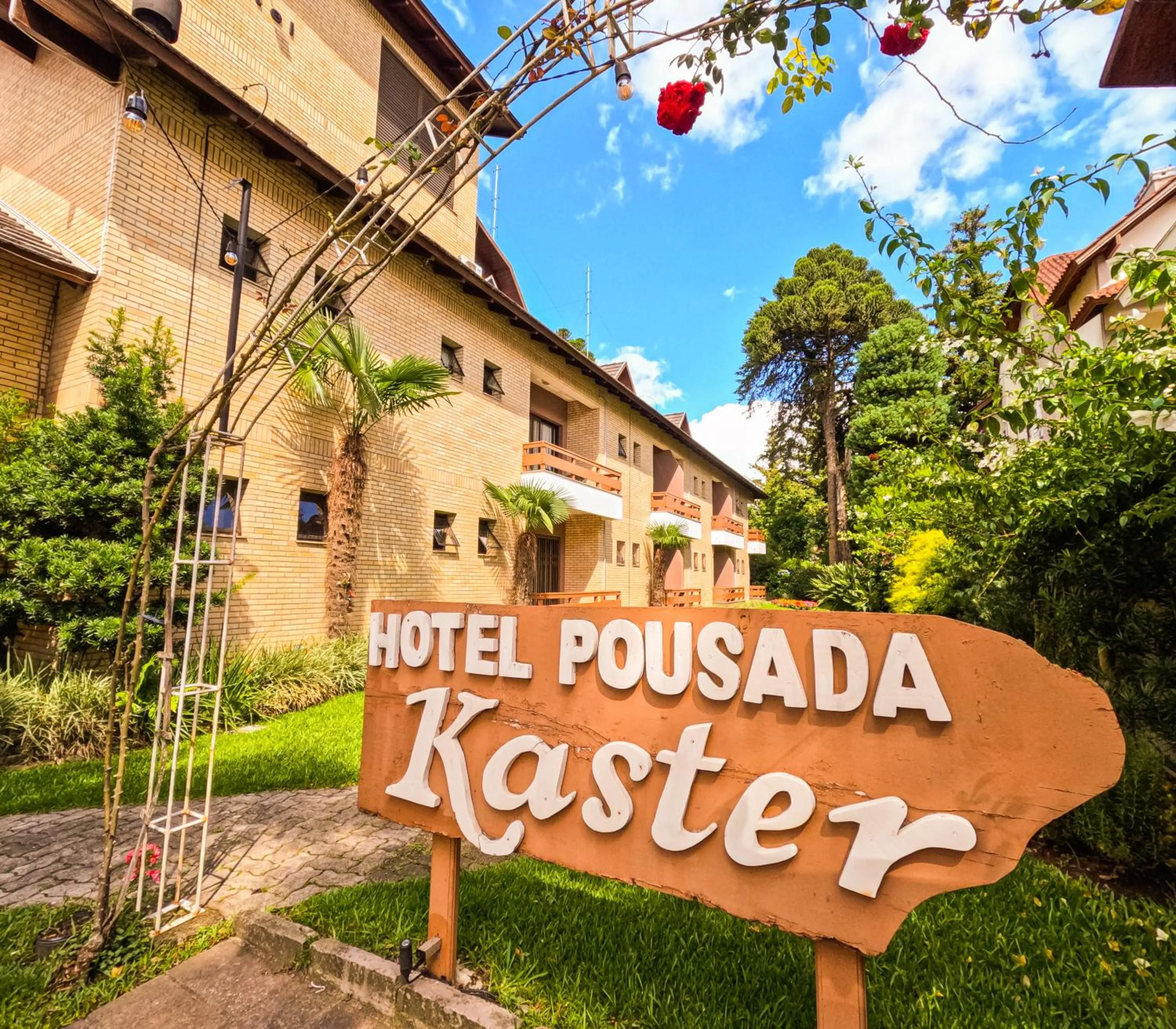 Garden in Hotel Kaster