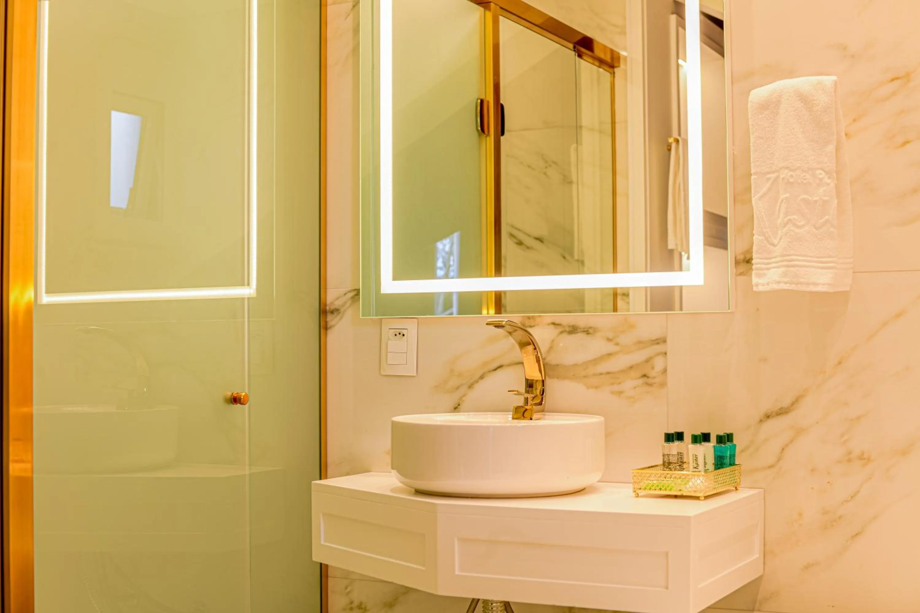 Bathroom in Hotel Kaster