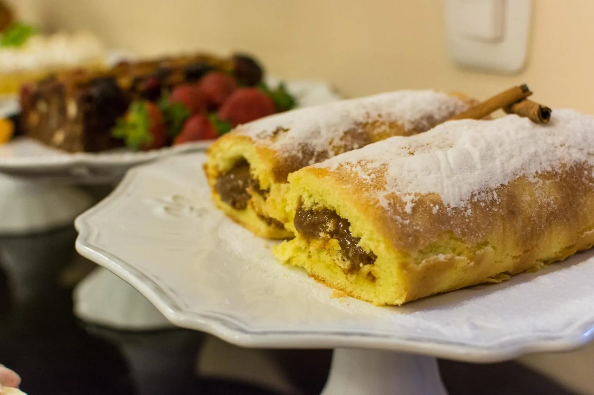 Food close-up in Hotel Kaster