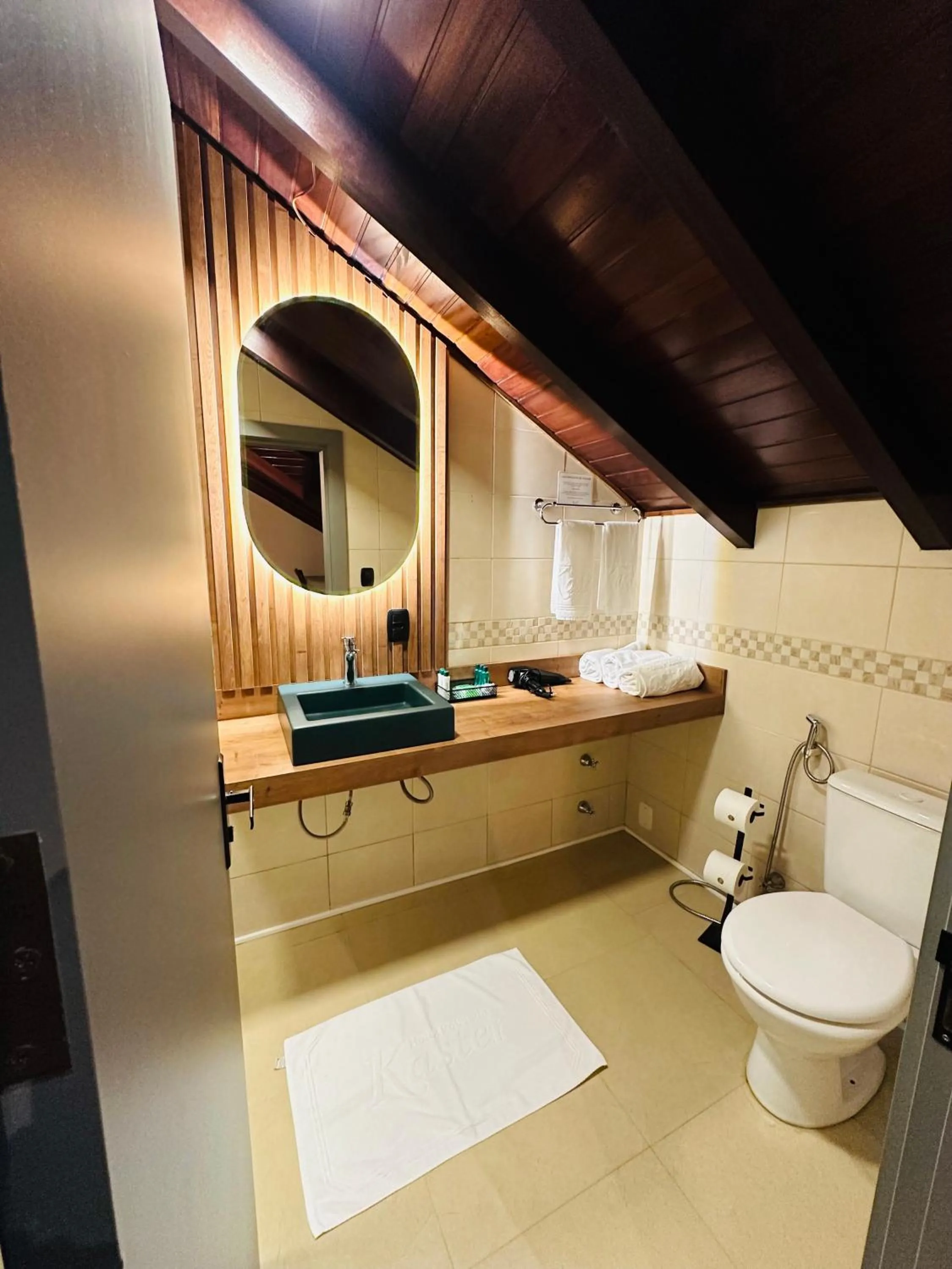 Bathroom in Hotel Kaster