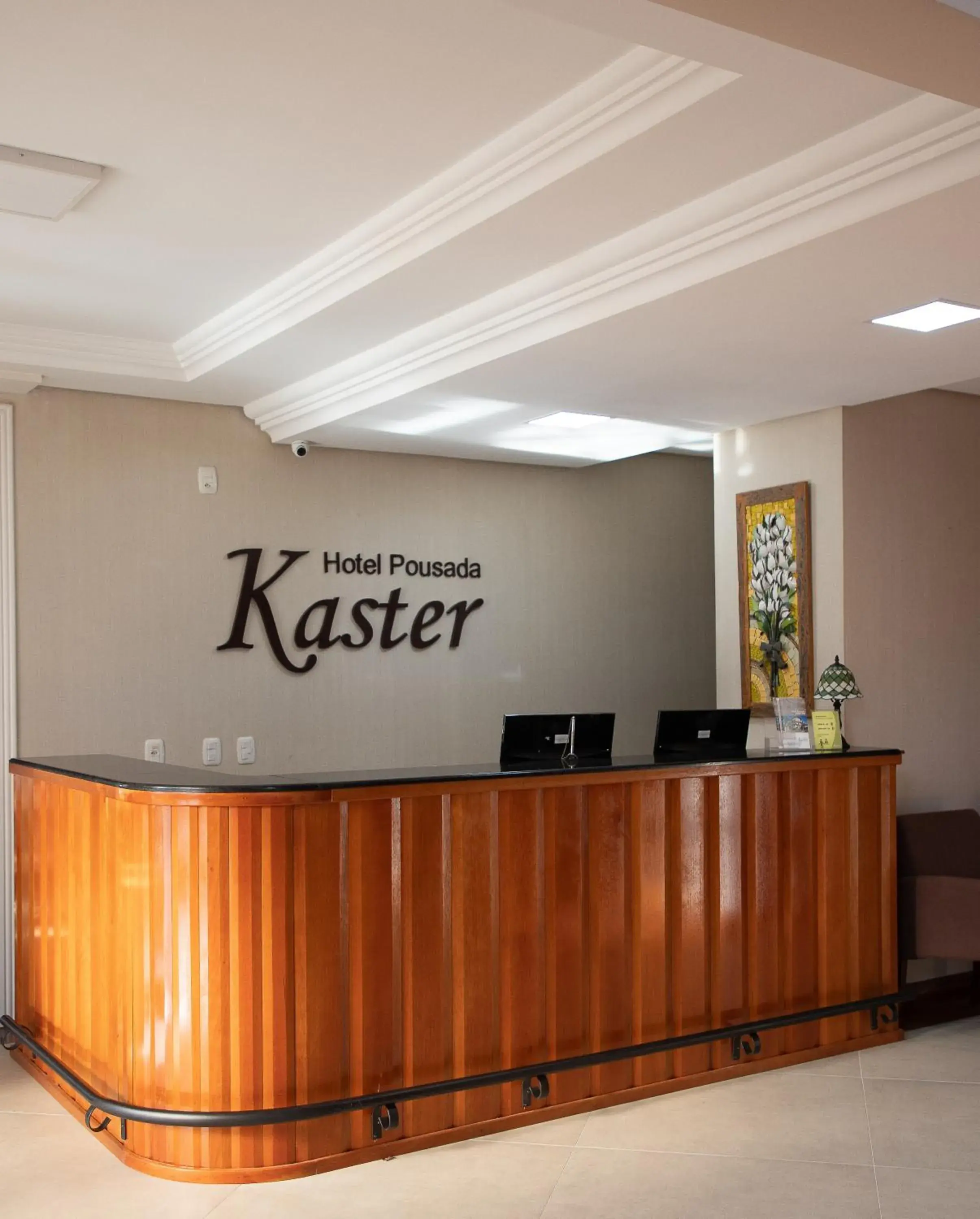 Lobby or reception in Hotel Kaster Lobby or reception in Hotel Kaster