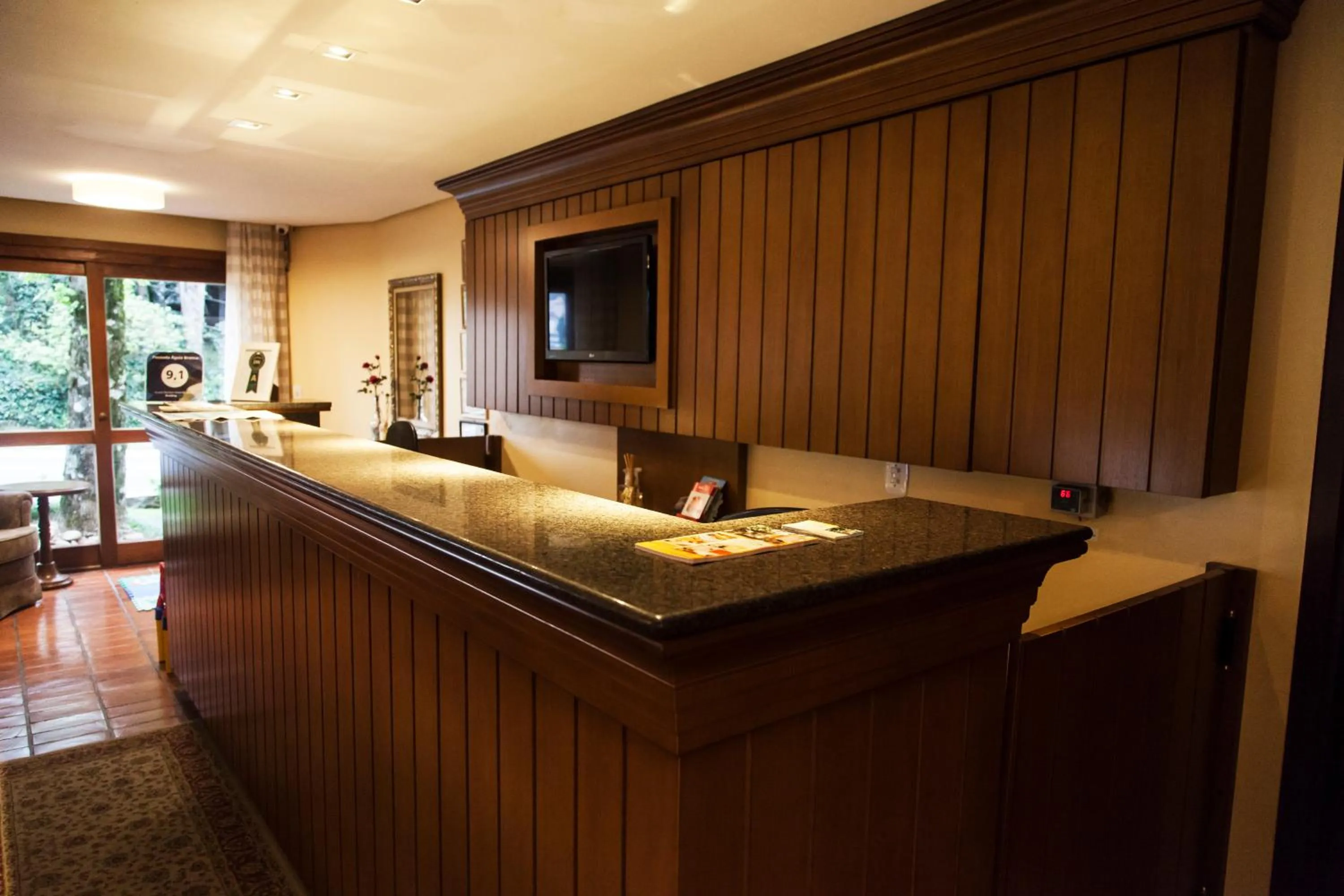 Lobby or reception in Pousada Águia Branca