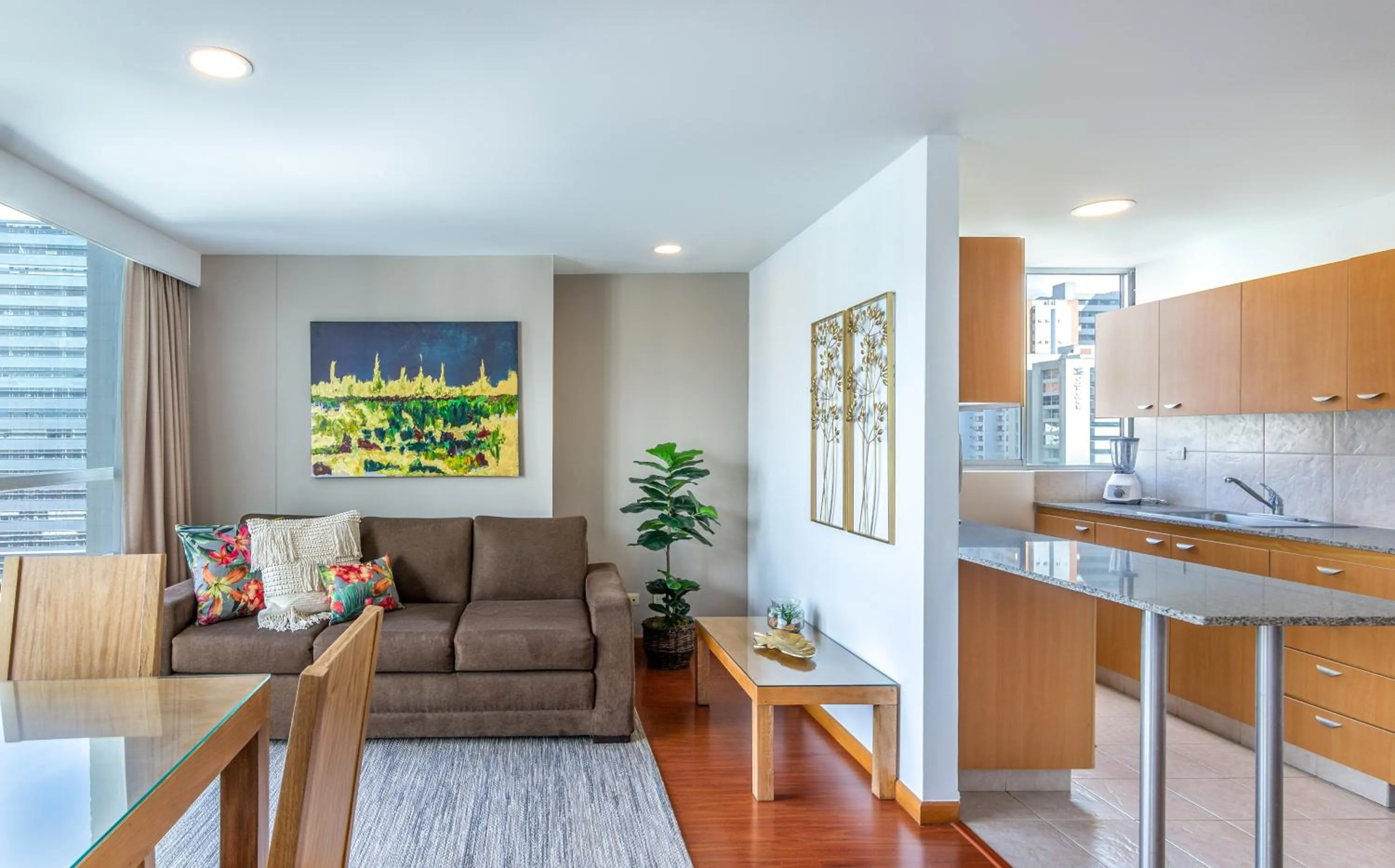 Living room in Affinity ApartaHotel - Extended Stay