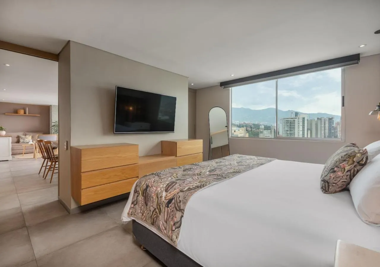 Bed in Affinity ApartaHotel - Extended Stay